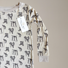 Load image into Gallery viewer, Sage West Clothing Co. Tack Room Toddler Sleepwear Set-Child Clothing-Sage West Clothing Co.-Coco-18-24 months-Evolution Equestrian Co.
