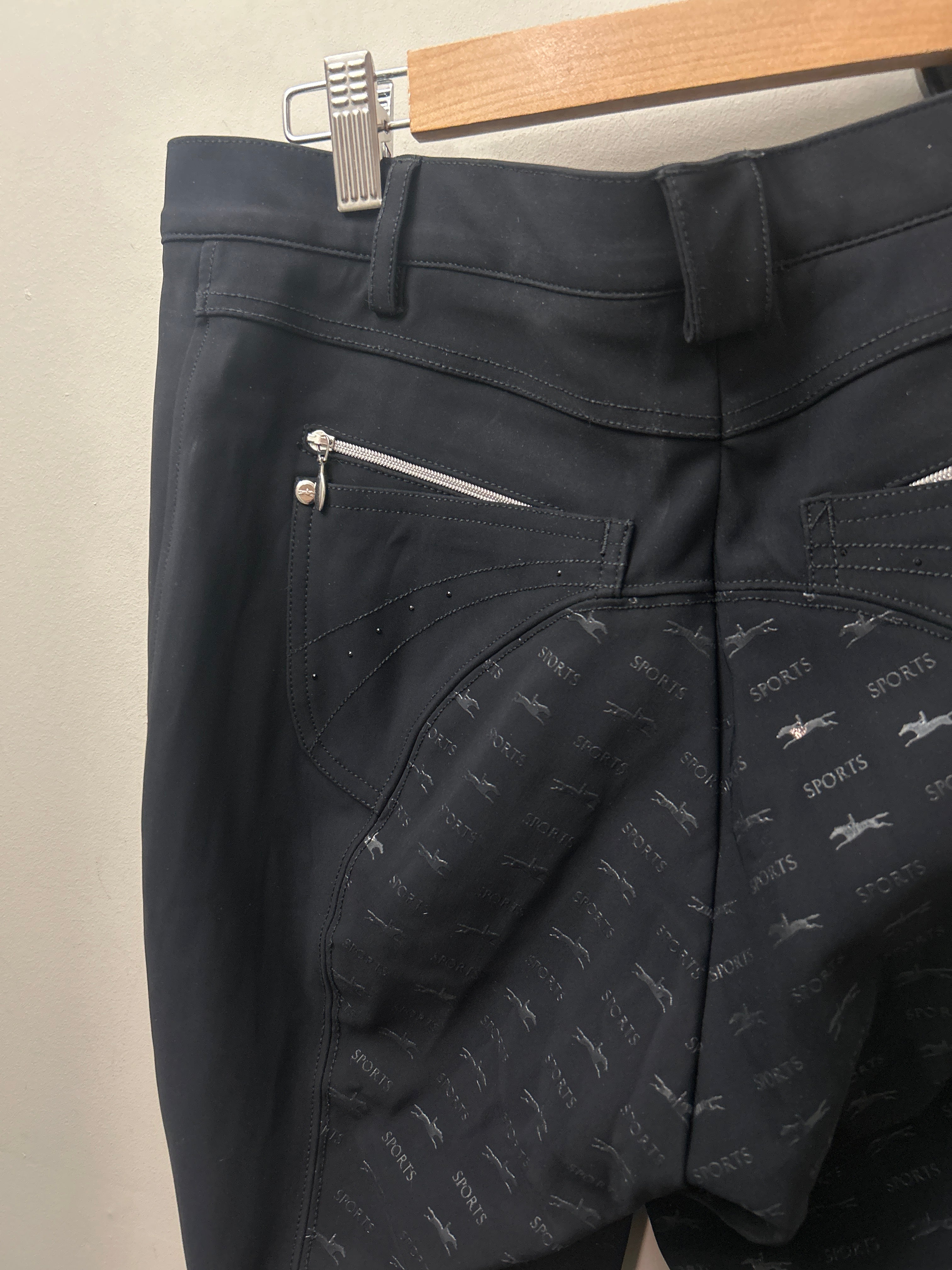 Schockemohle Ladies Victory Full Seat Breeches 44-Breeches-Consignment-Evolution Equestrian Co.