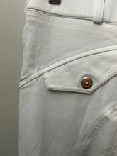 Load image into Gallery viewer, Schocklmohle White Full Seat Breeches 32-Breeches-Consignment-Evolution Equestrian Co.
