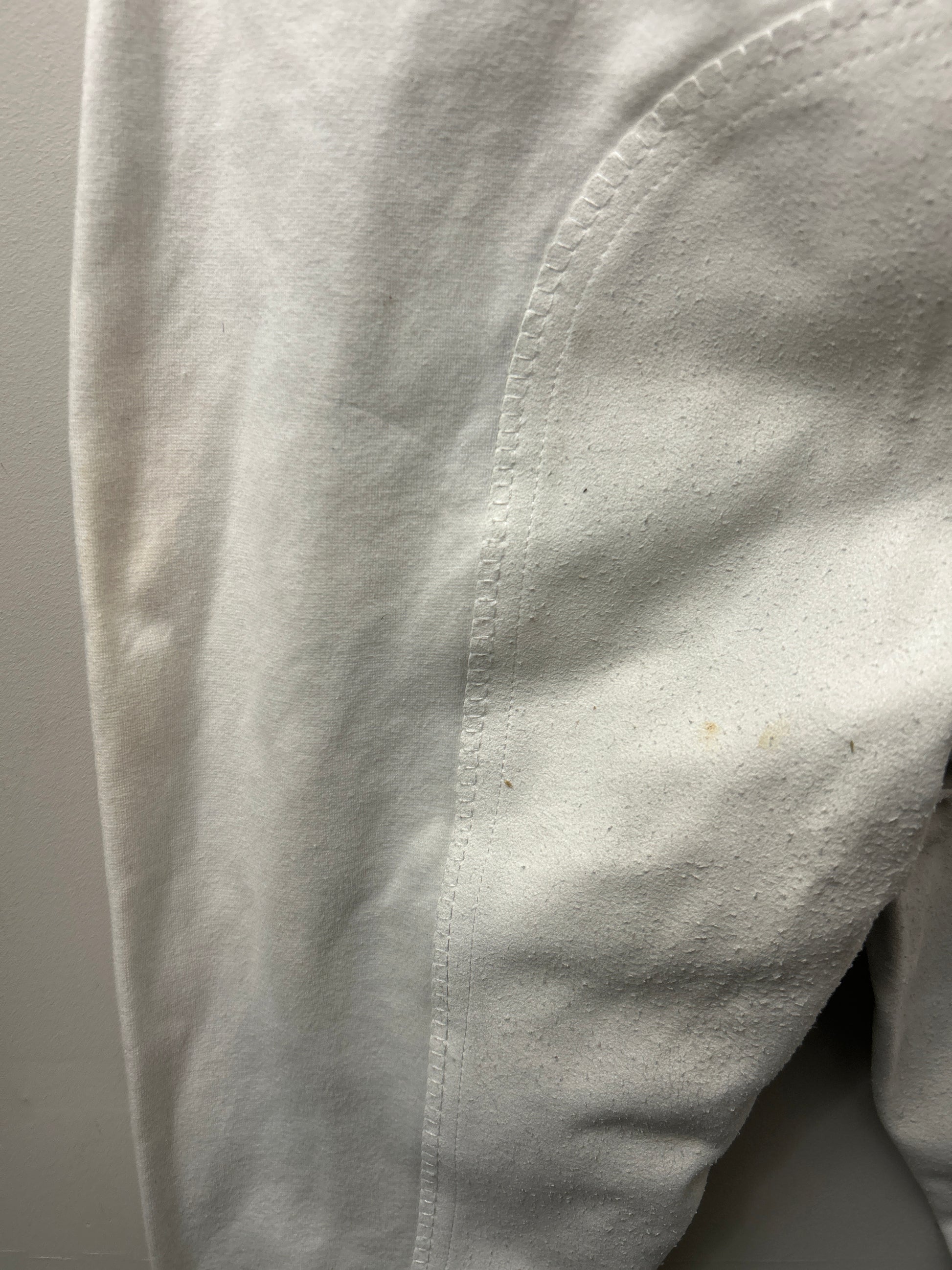 Schou Equestrian White Full Seat Breeches 28-Breeches-Consignment-Evolution Equestrian Co.