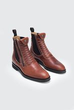 Load image into Gallery viewer, Secchiari Hera Cotto Paddock Boots 37
