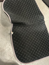 Load image into Gallery viewer, Shedrow Black English Saddle Pad-English Saddle Pad-Consignment-Evolution Equestrian Co.
