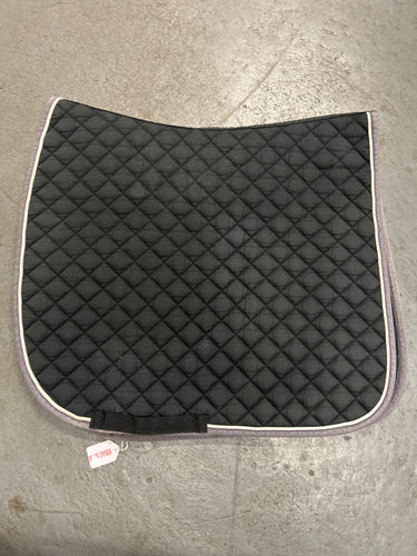 Shedrow Black English Saddle Pad-English Saddle Pad-Consignment-Evolution Equestrian Co.