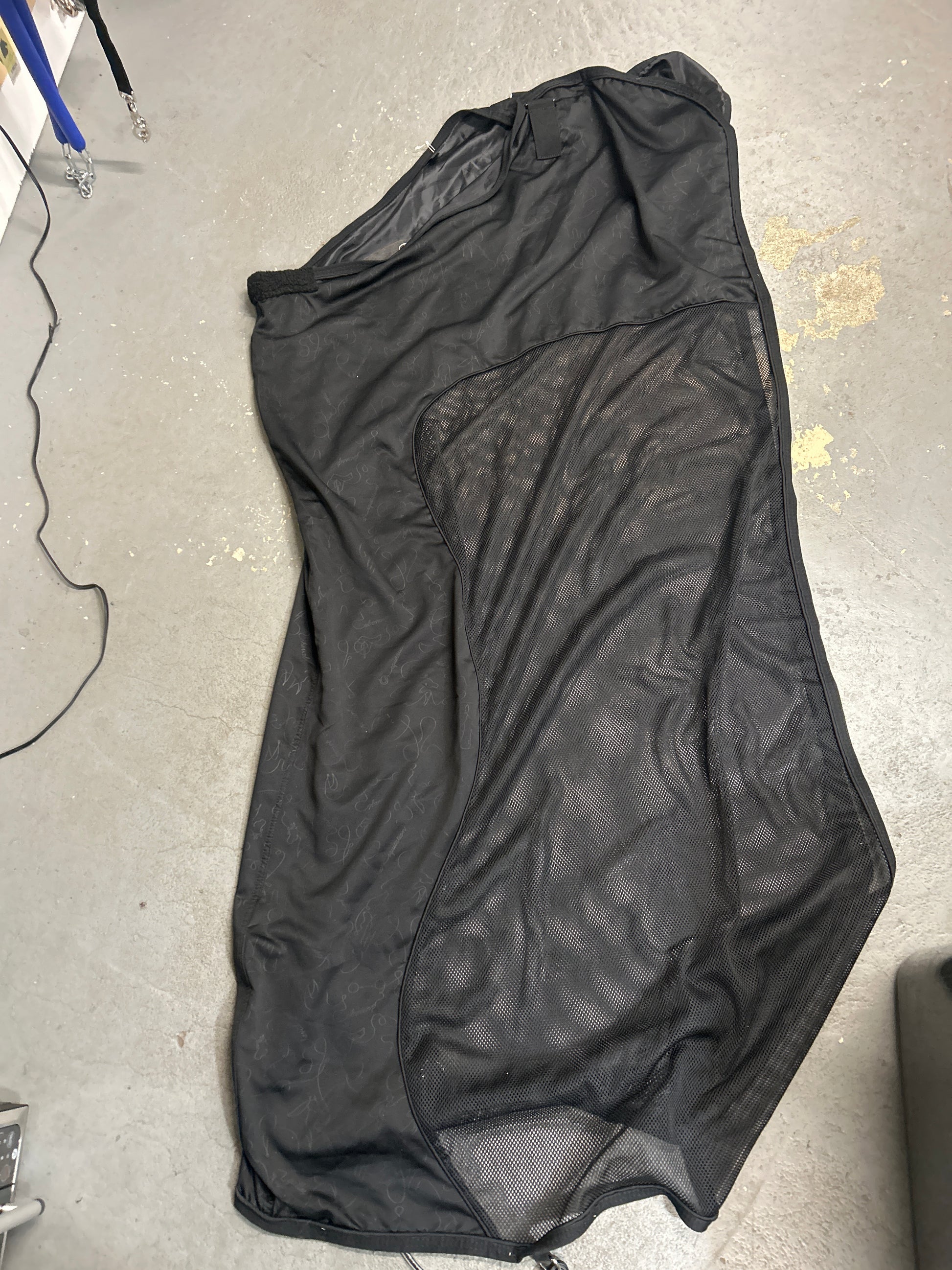 Shedrow Black Scrim 78"-Horse Blanket-Consignment-Evolution Equestrian Co.