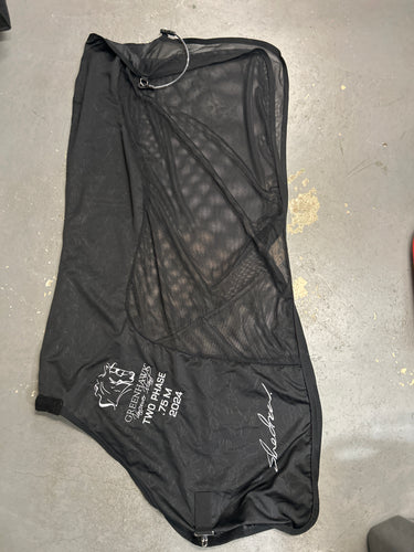 Shedrow Black Scrim 78