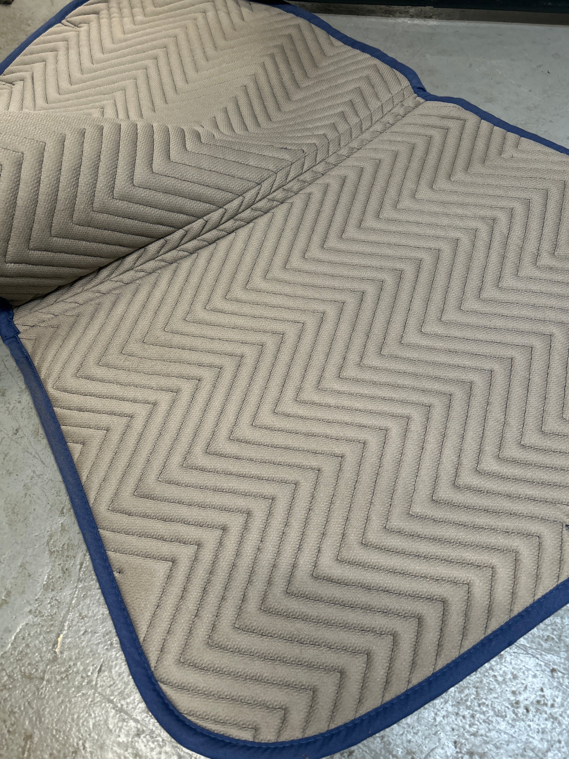 Shedrow Blue Saddle Pad-English Saddle Pad-Consignment-Evolution Equestrian Co.