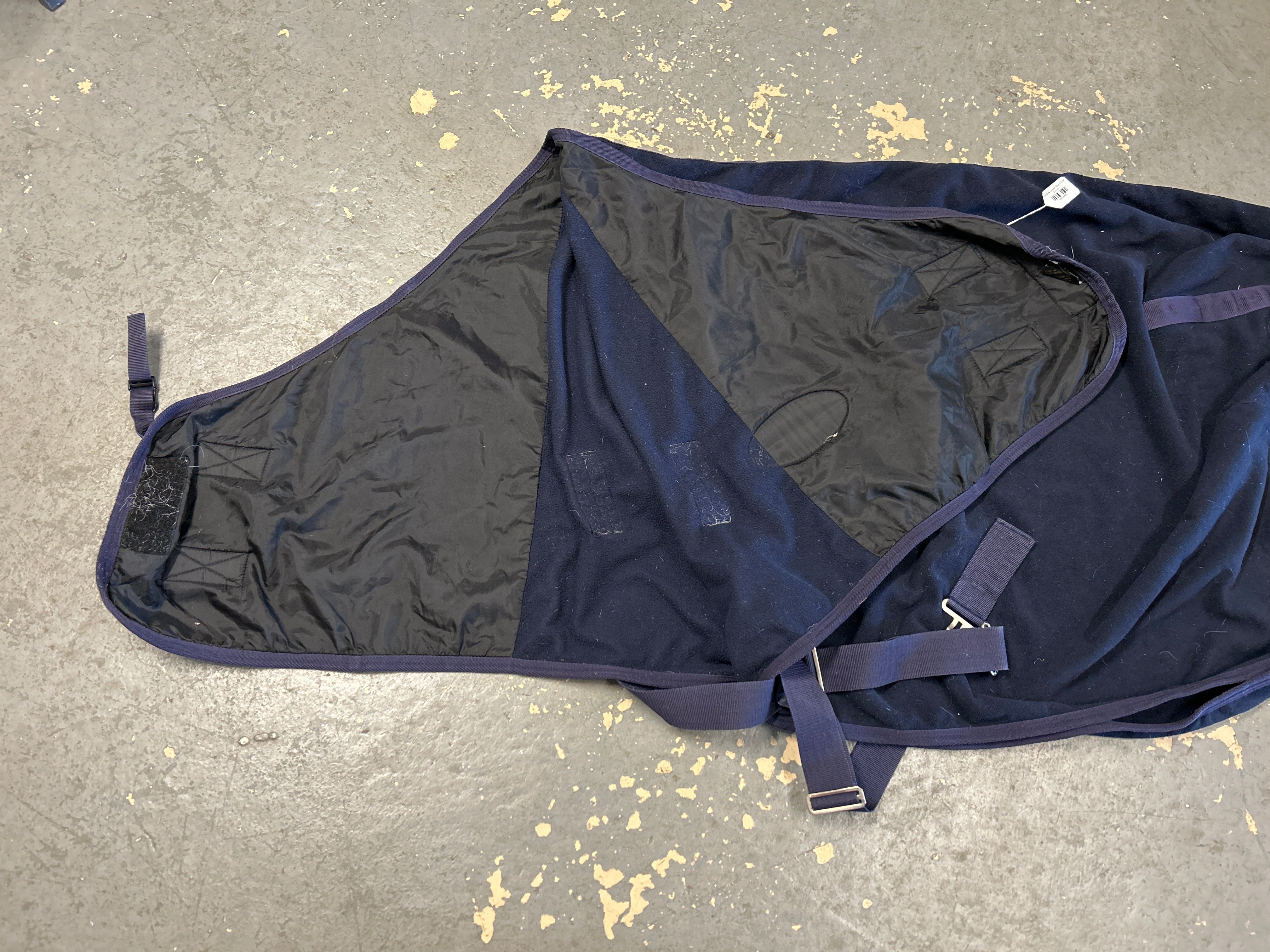 Shedrow Cooler Blue XS/66"-Horse Blankets & Sheets-Consignment-Evolution Equestrian Co.