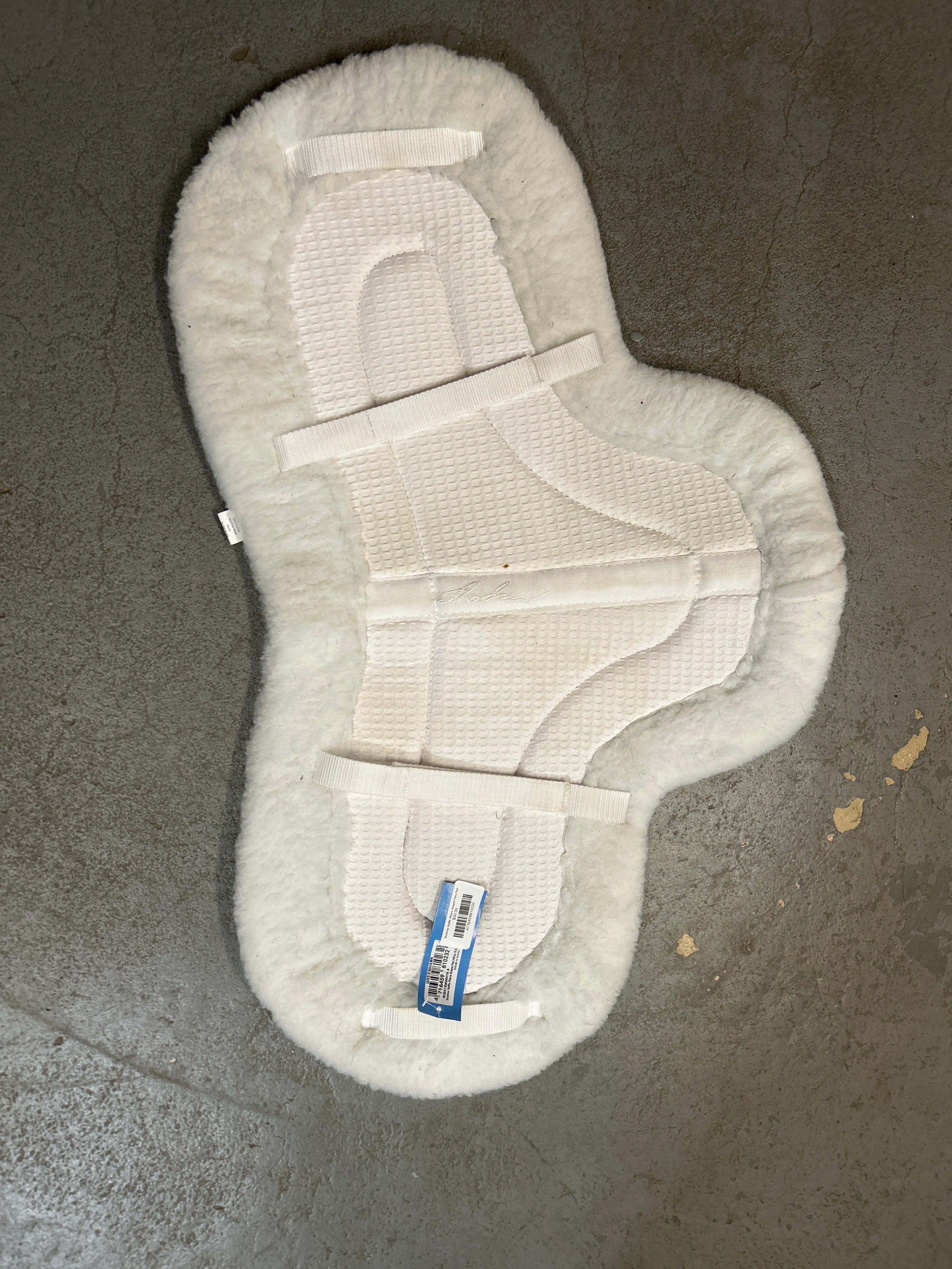 Shedrow Waffle Weave Shaped Pony Pad-English Saddle Pad-Consignment-Evolution Equestrian Co.