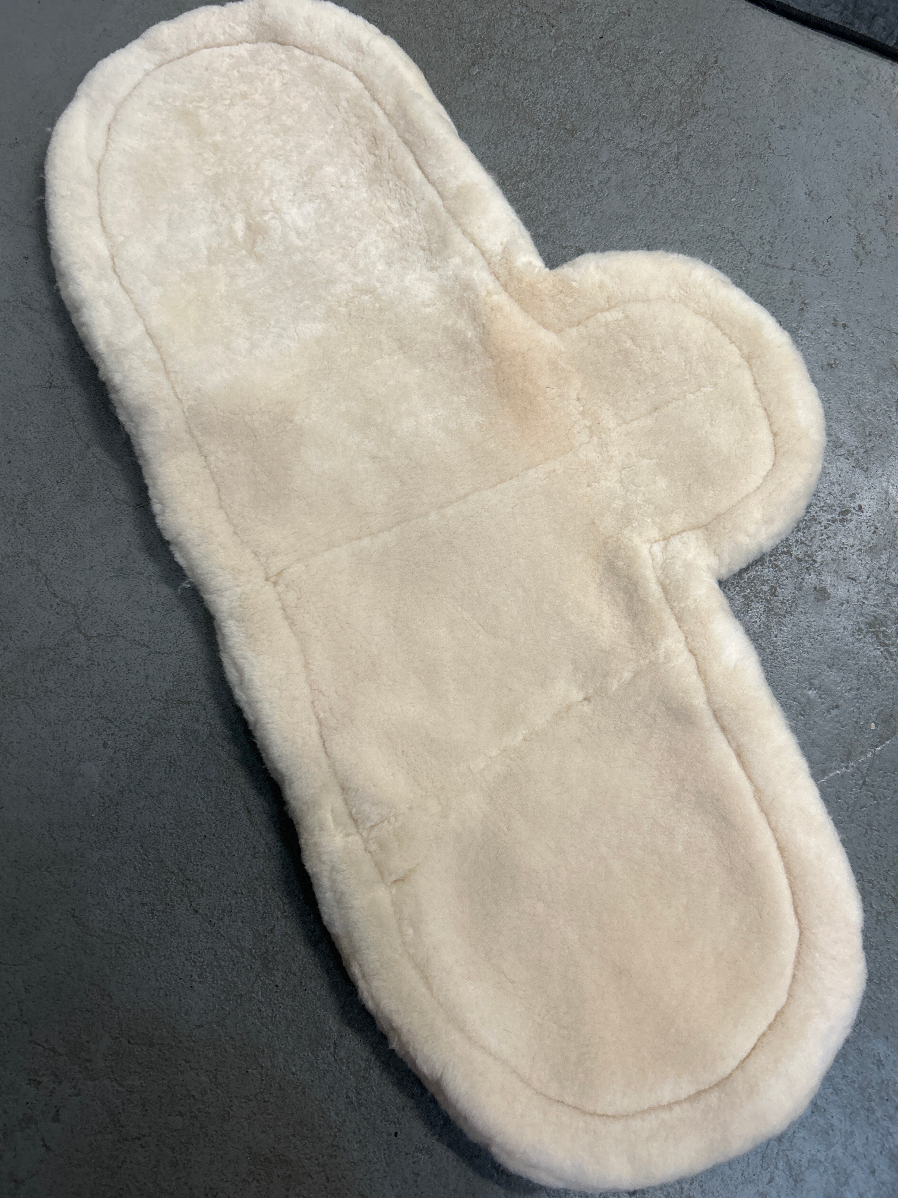 Sheepskin Fitted Dressage Pad Pony-English Saddle Pad-Consignment-Evolution Equestrian Co.