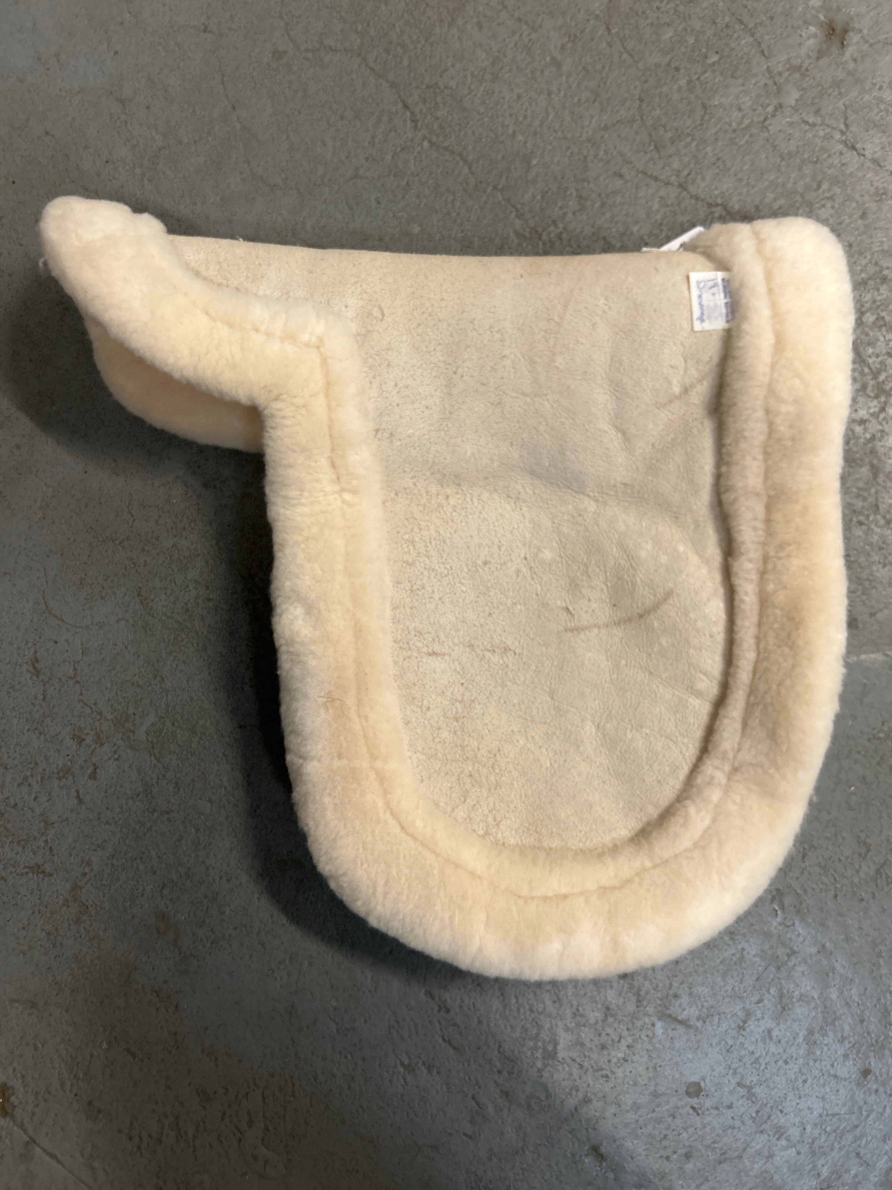 Sheepskin Fitted Dressage Pad Pony-English Saddle Pad-Consignment-Evolution Equestrian Co.