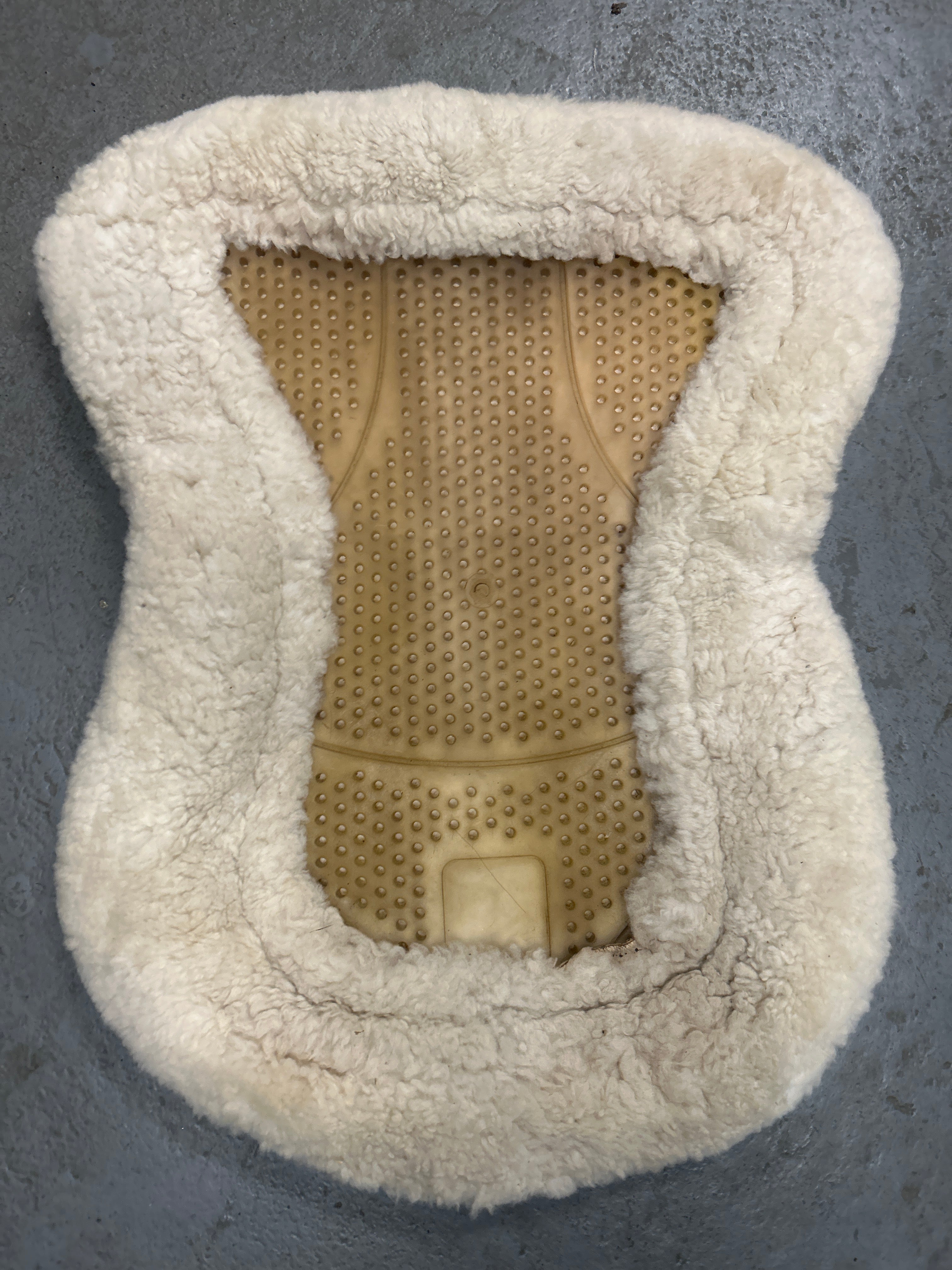 Sheepskin Gel Half Pad-English Saddle Pad-Consignment-Evolution Equestrian Co.