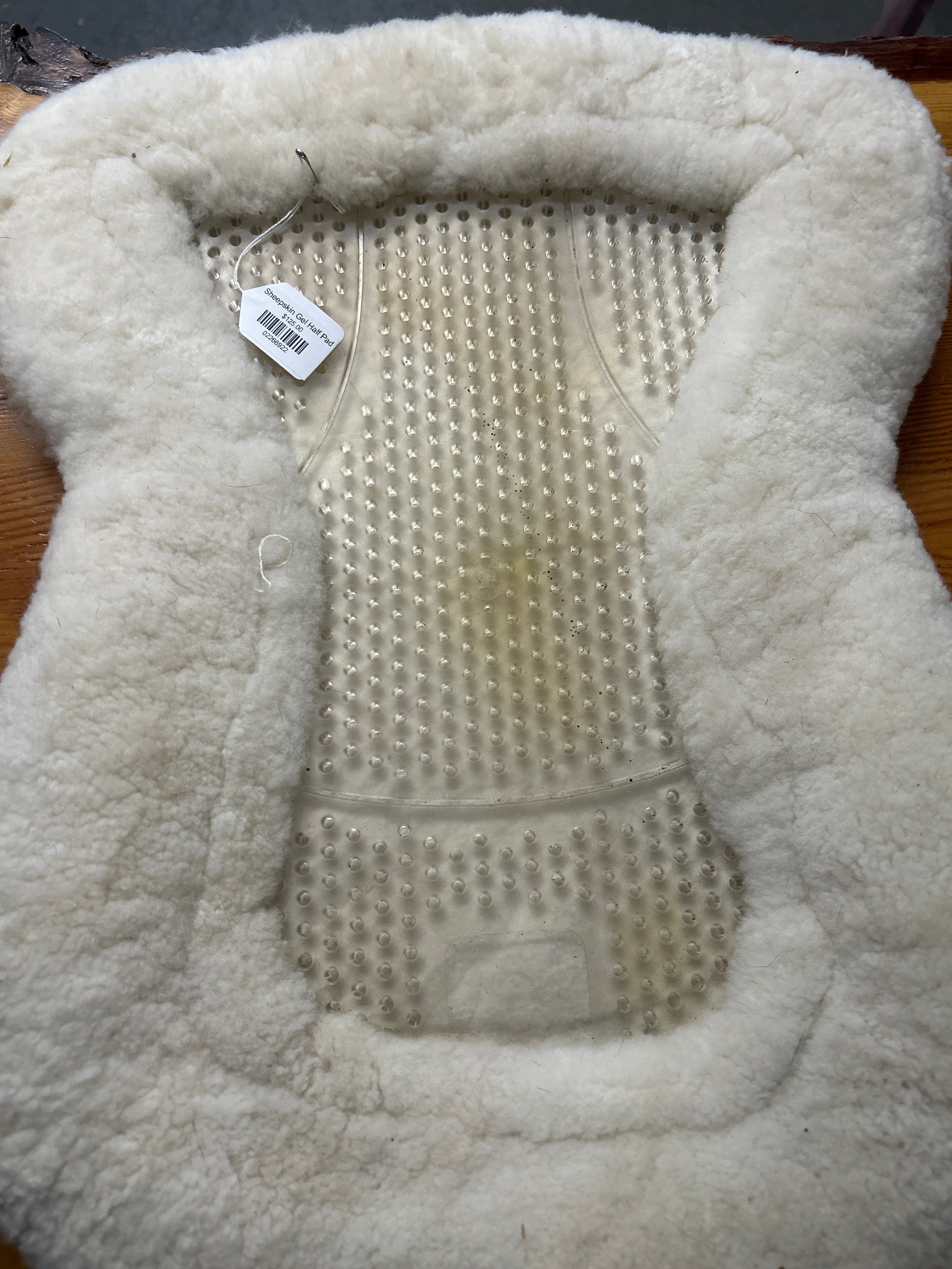 Sheepskin Gel Half Pad-English Saddle Pad-Consignment-Evolution Equestrian Co.