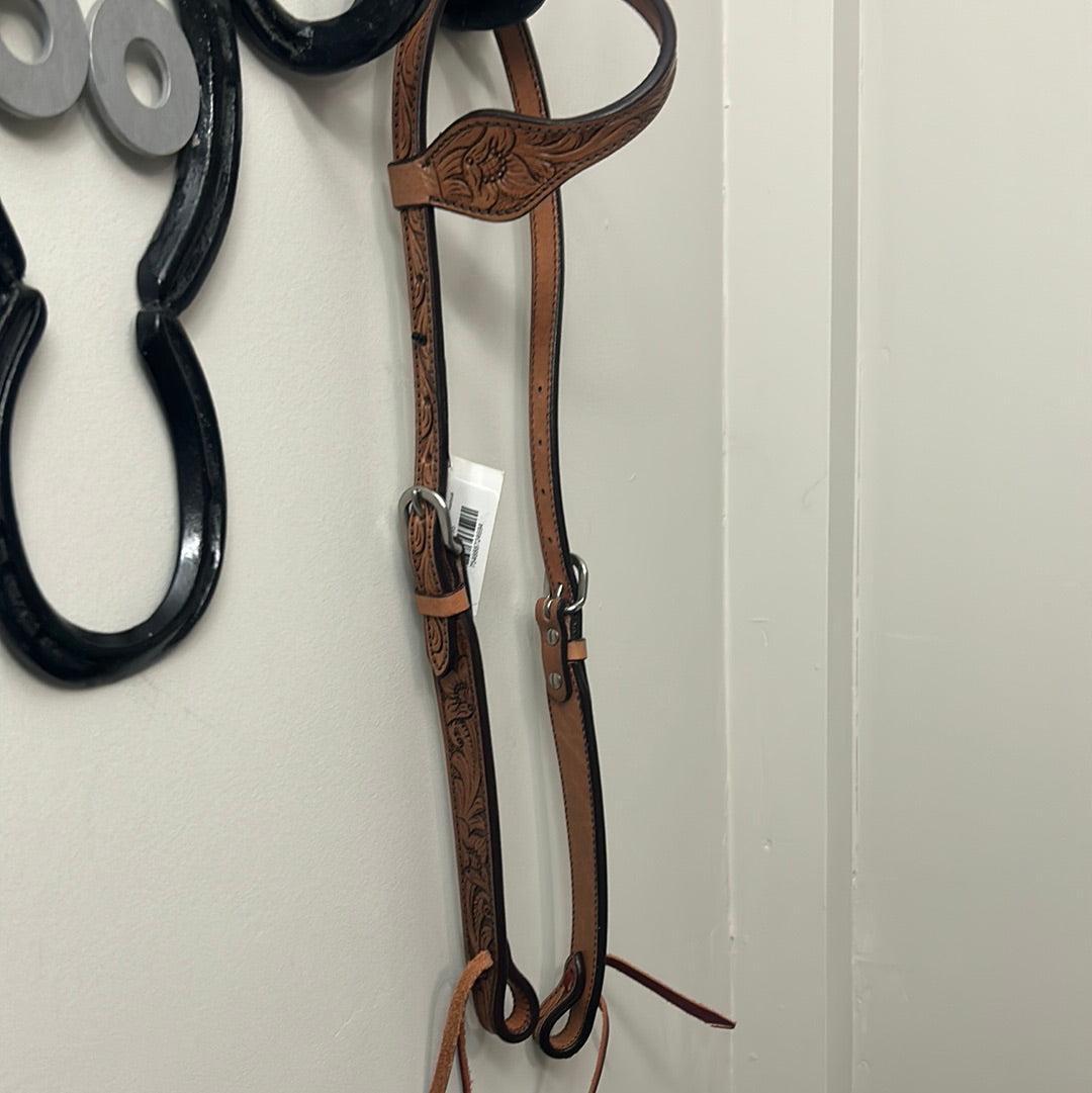 Shenandoah Tooled One Ear Headstall-Western Tack-Can Pro Equestrian Supply-Evolution Equestrian Co.