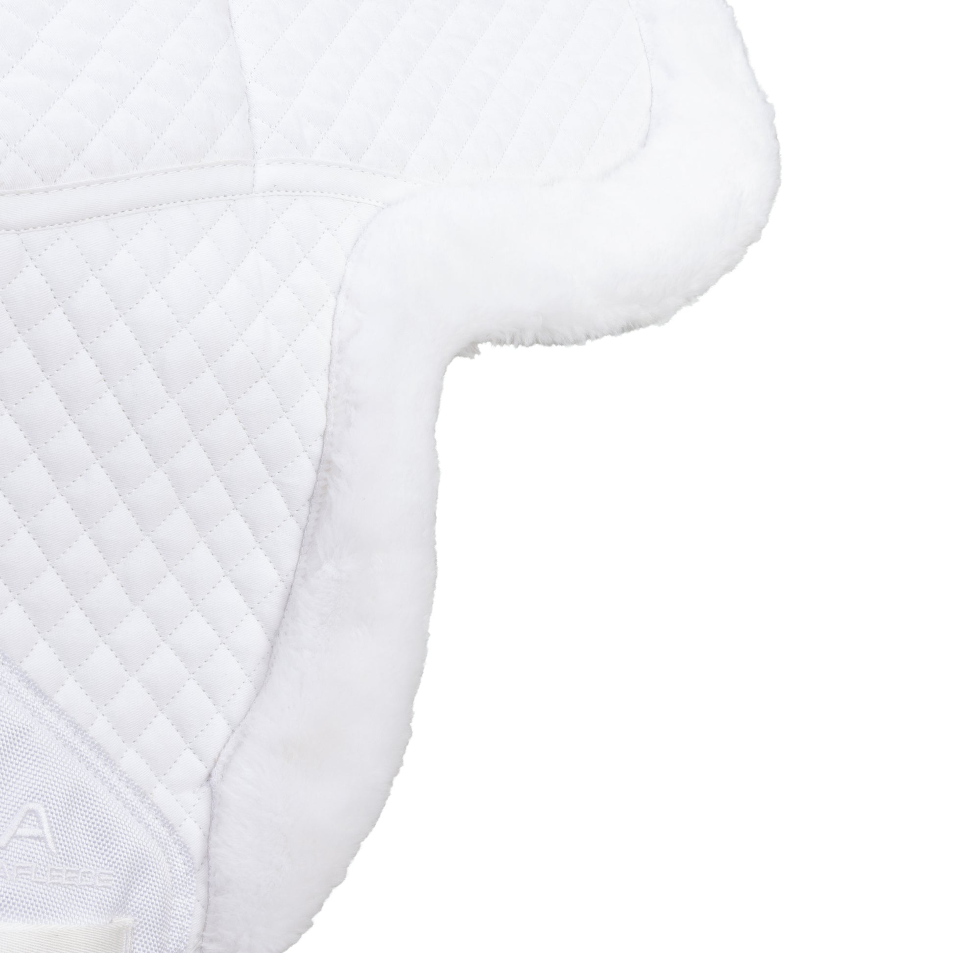 Shires ARMA SupaFleece Rimmed Shaped Pad with Corrective Shims-English Saddle Pad-Pegasus-Small-Evolution Equestrian Co.