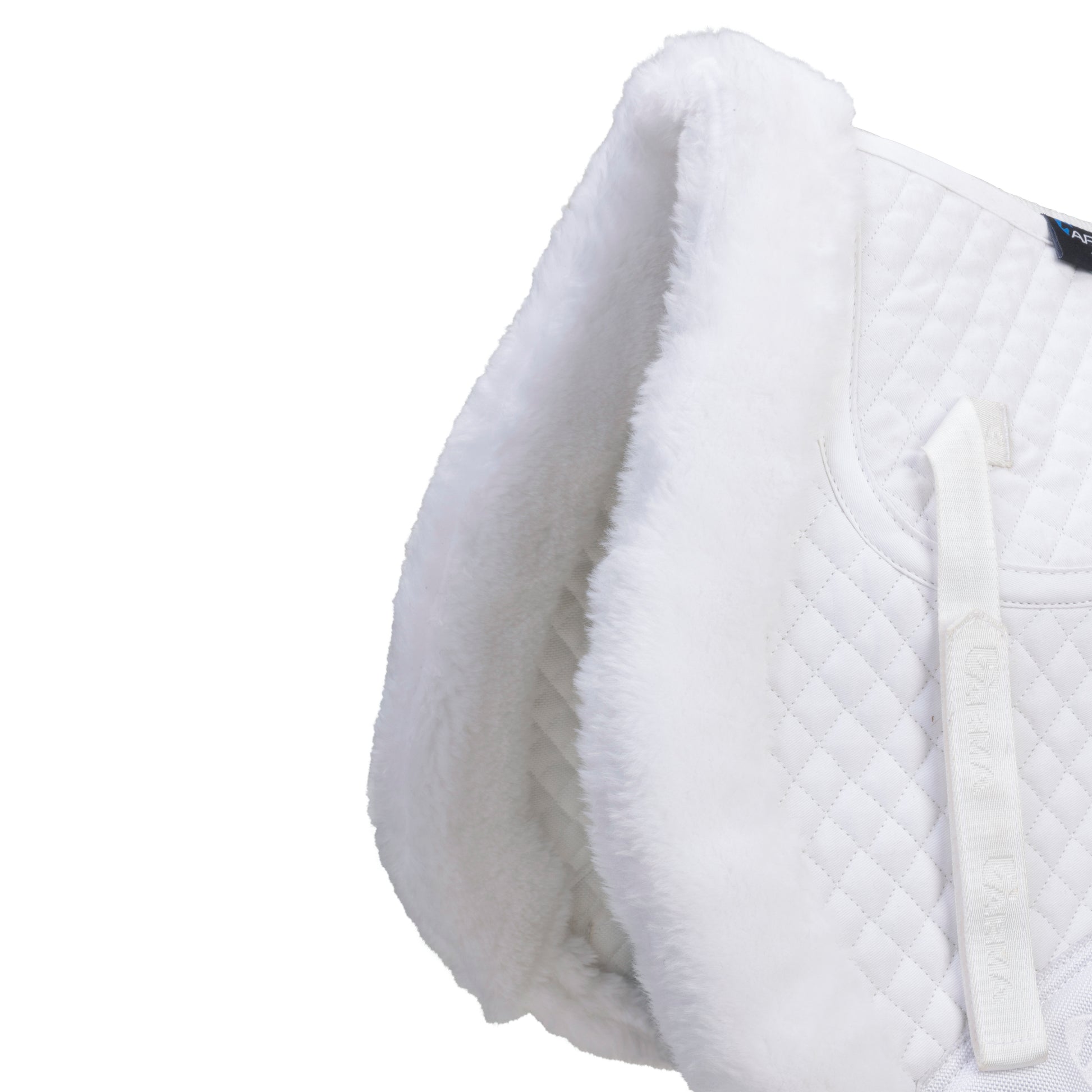 Shires ARMA SupaFleece Rimmed Shaped Pad with Corrective Shims-English Saddle Pad-Pegasus-Small-Evolution Equestrian Co.