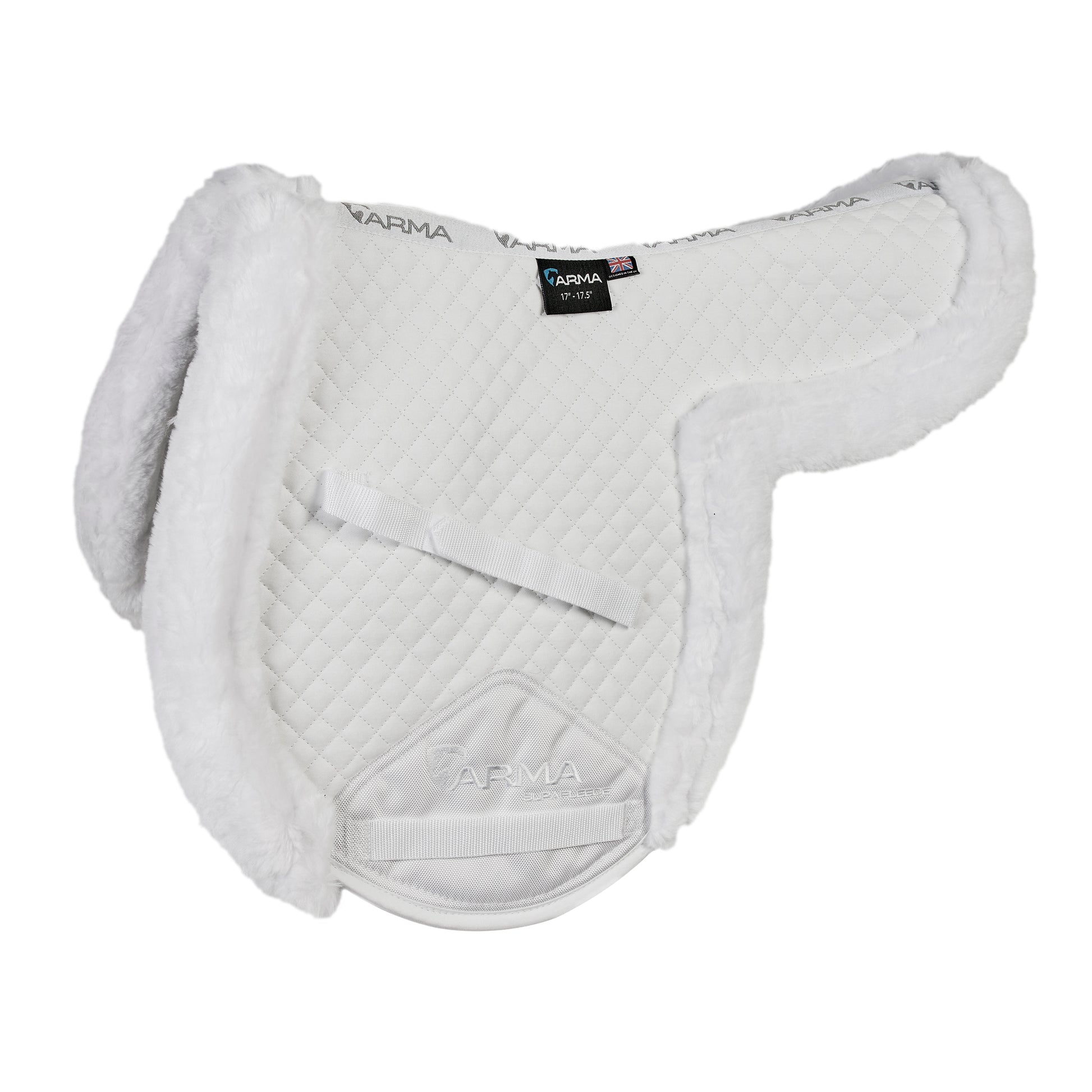Shires ARMA SupaFleece Rimmed Shaped Pad-English Saddle Pad-Pegasus-Small-Evolution Equestrian Co.