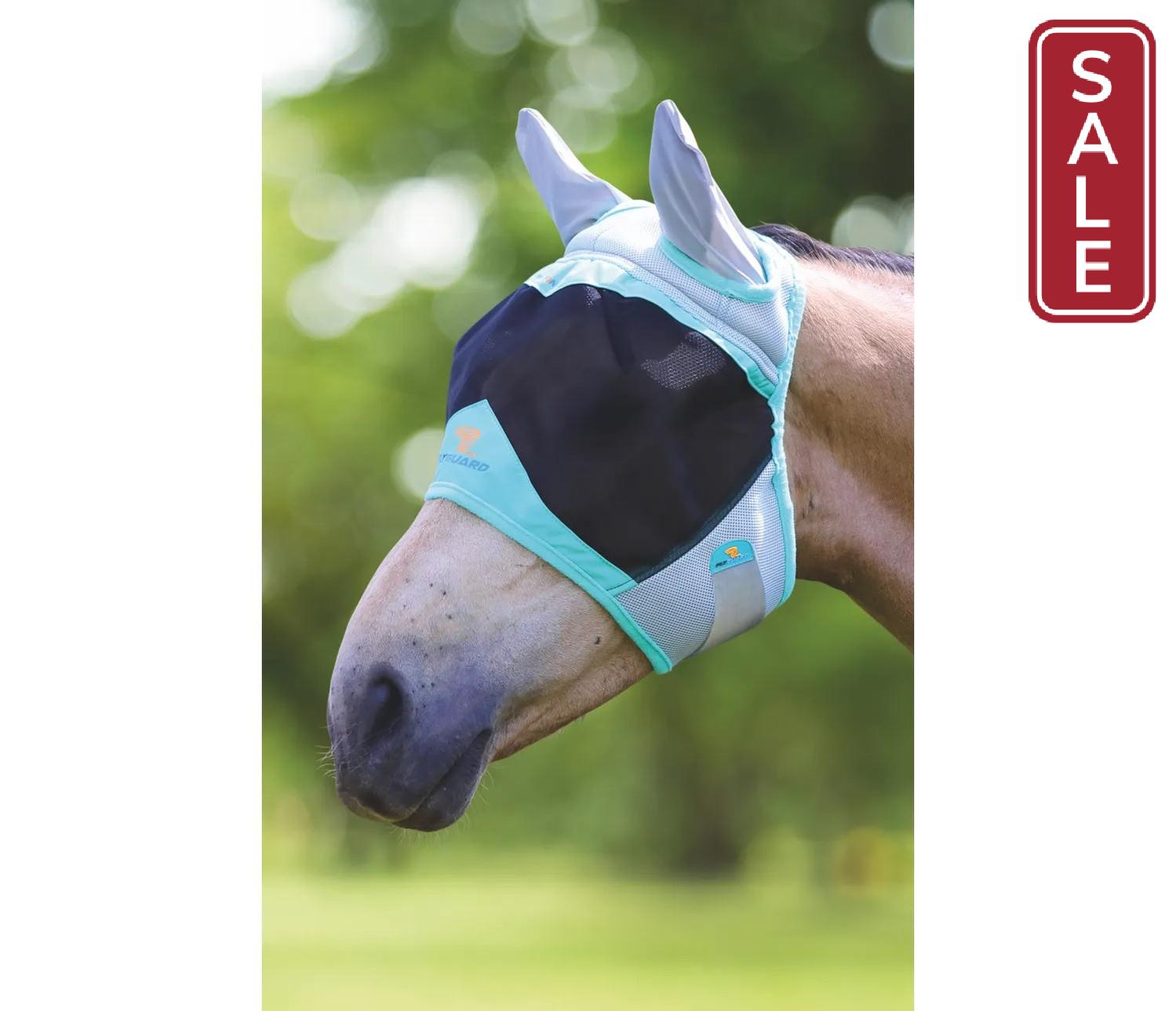 Shires Air Motion Fly Mask with Ears-Fly Mask-Pegasus-Pony-Evolution Equestrian Co.