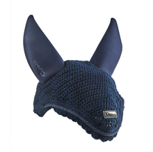 Load image into Gallery viewer, Shires Arma Calm Fly Hood-English Tack-Pegasus-Cob-Navy-Evolution Equestrian Co.
