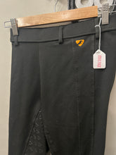 Load image into Gallery viewer, Shires Aubrion Black Riding Tights XSmall-Breeches-Consignment-Evolution Equestrian Co.

