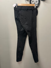 Load image into Gallery viewer, Shires Aubrion Black Riding Tights XSmall-Breeches-Consignment-Evolution Equestrian Co.
