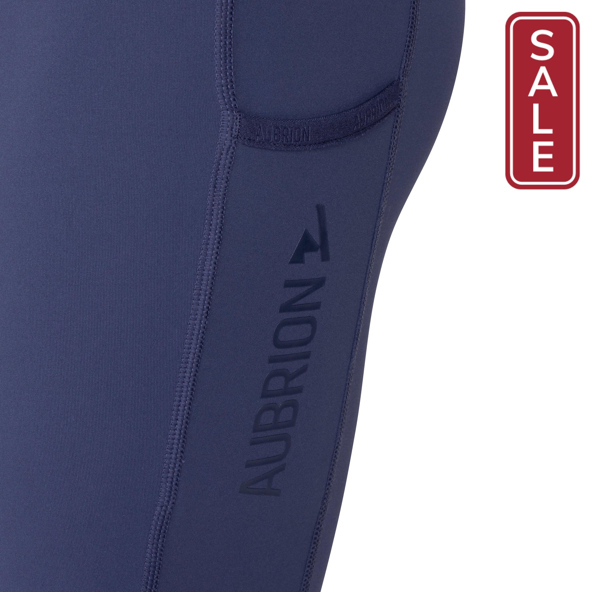 Shires Aubrion Kid's React Non-Stop Tights-Breeches-Pegasus-Haze-7-8 Years-Evolution Equestrian Co.