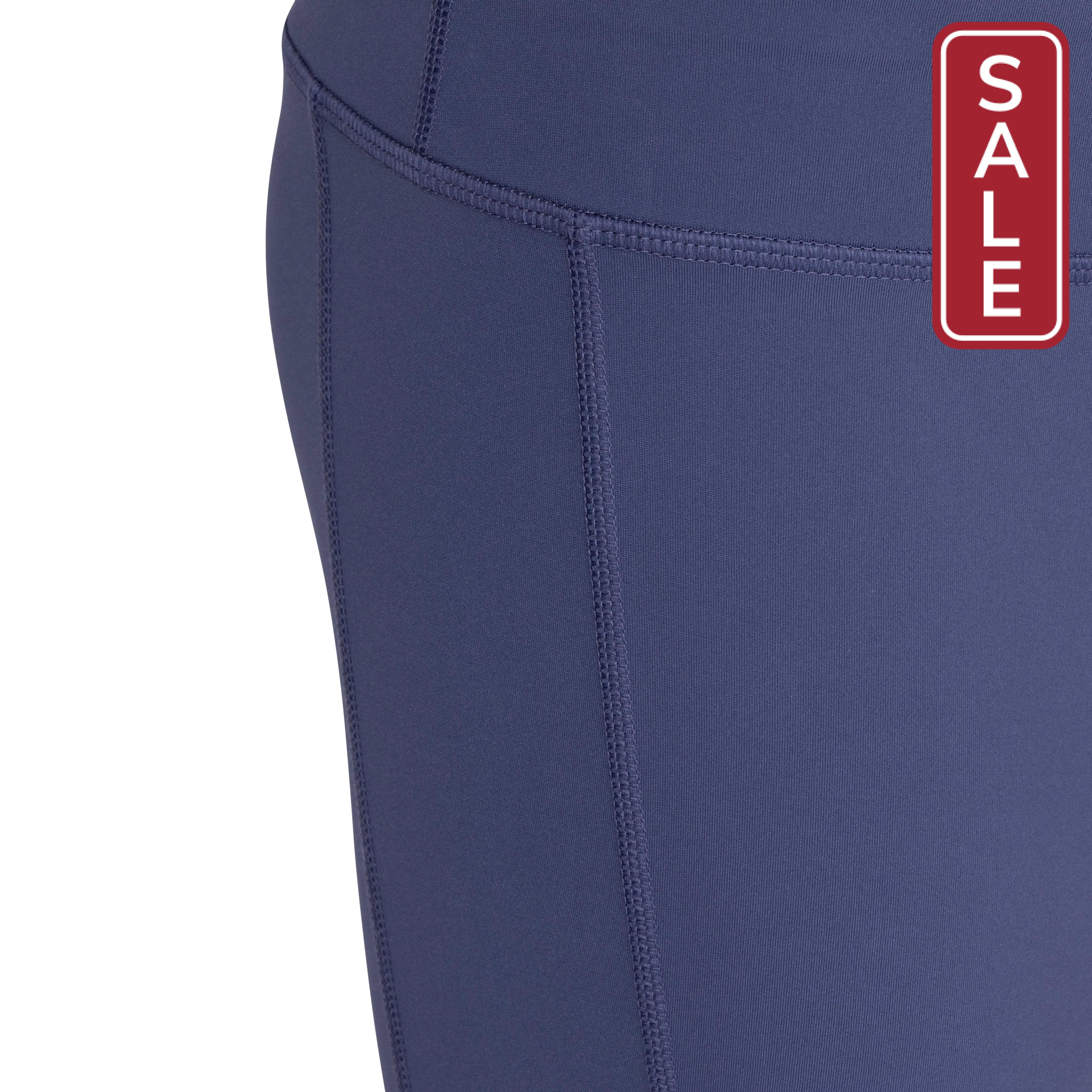 Shires Aubrion Kid's React Non-Stop Tights-Breeches-Pegasus-Haze-7-8 Years-Evolution Equestrian Co.