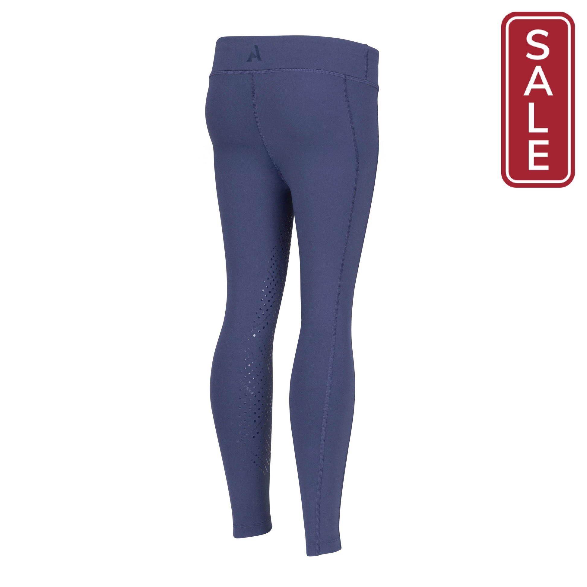 Shires Aubrion Kid's React Non-Stop Tights-Breeches-Pegasus-Haze-7-8 Years-Evolution Equestrian Co.