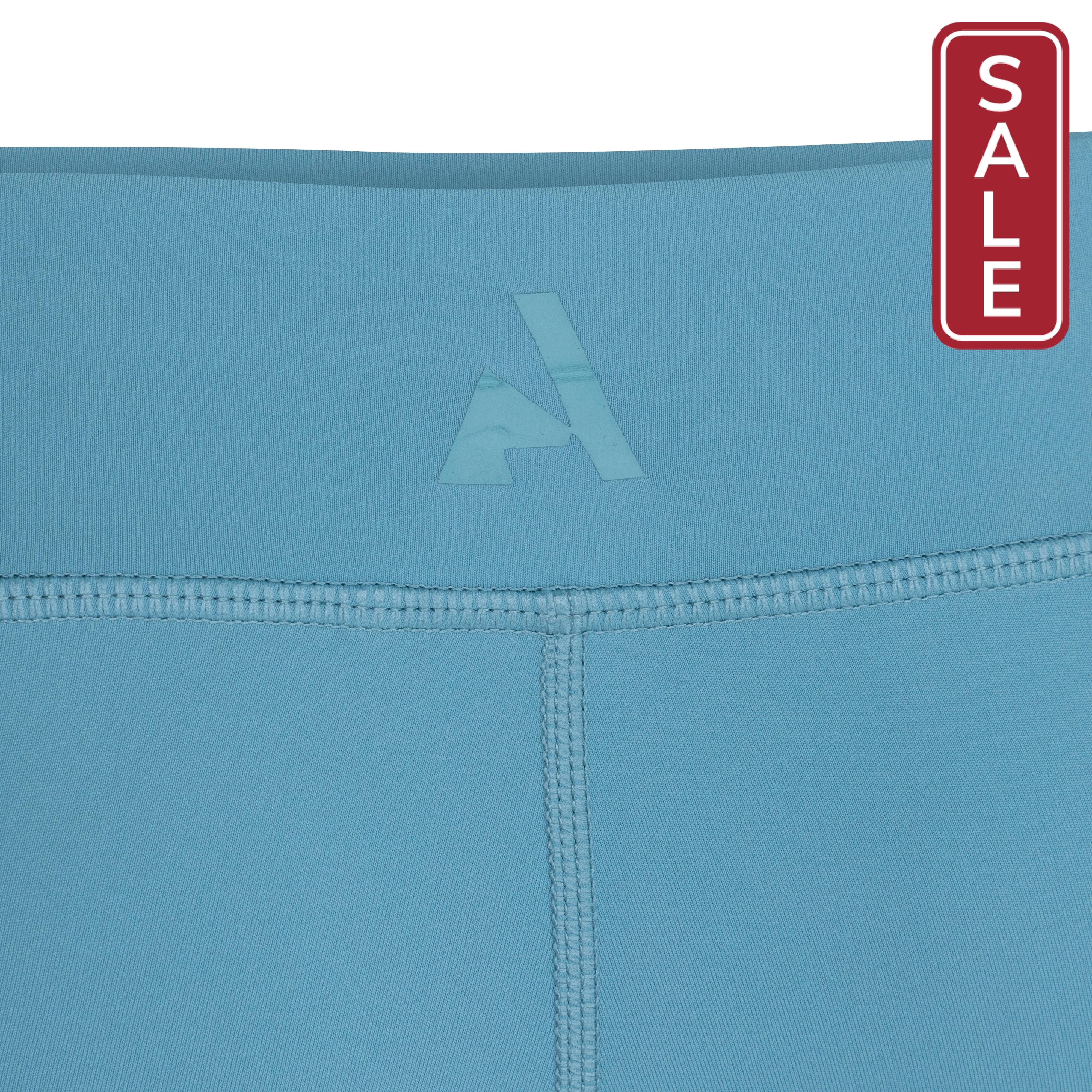 Shires Aubrion Kid's React Non-Stop Tights-Breeches-Pegasus-Haze-7-8 Years-Evolution Equestrian Co.