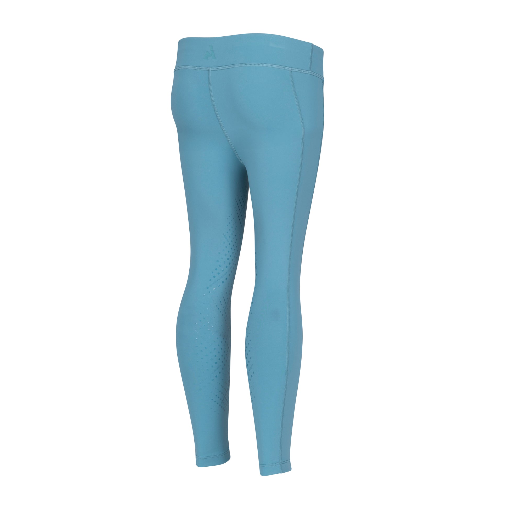 Shires Aubrion Kid's React Non-Stop Tights-Breeches-Pegasus-Haze-7-8 Years-Evolution Equestrian Co.