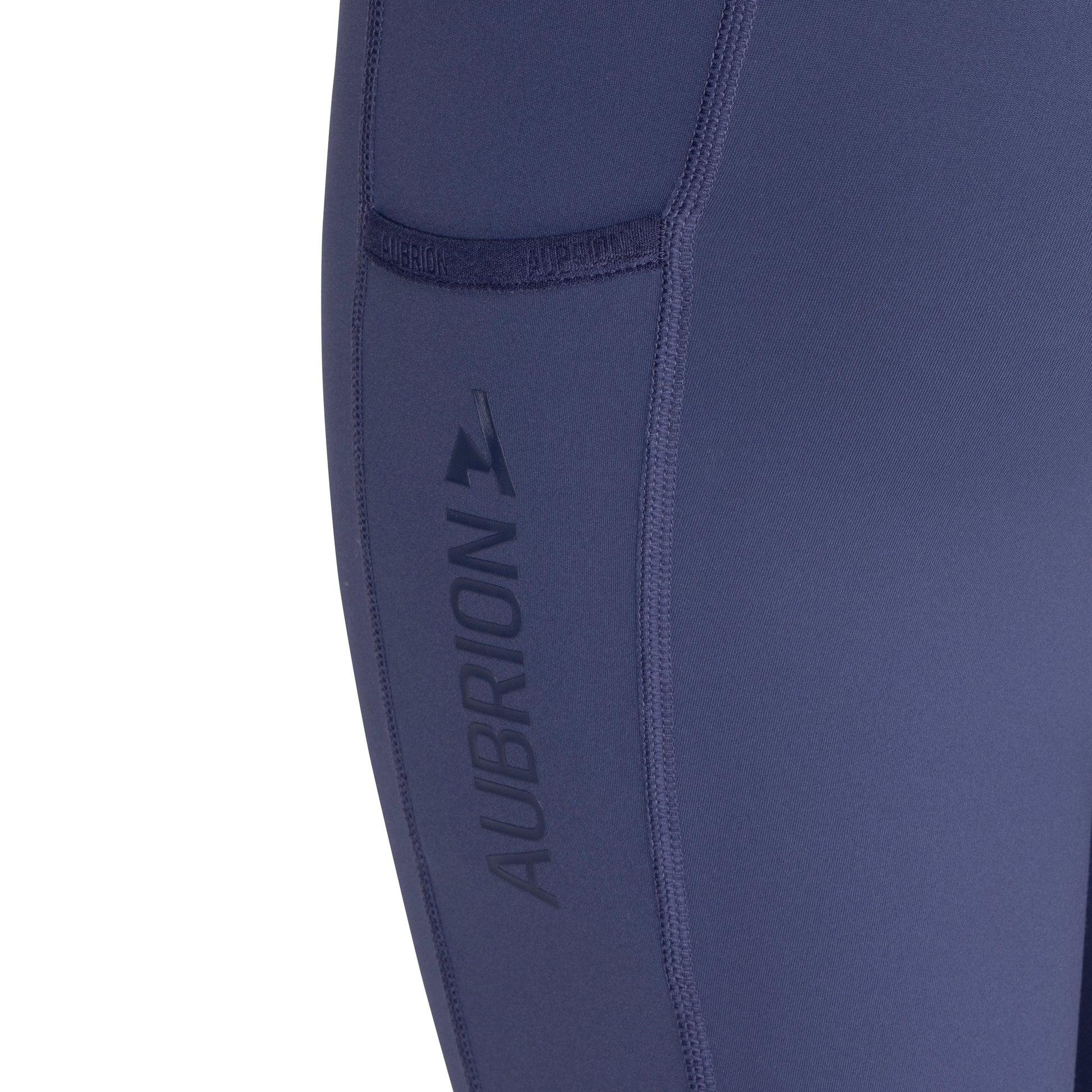 Shires Aubrion Kid's React Non-Stop Tights-Breeches-Pegasus-Haze-7-8 Years-Evolution Equestrian Co.