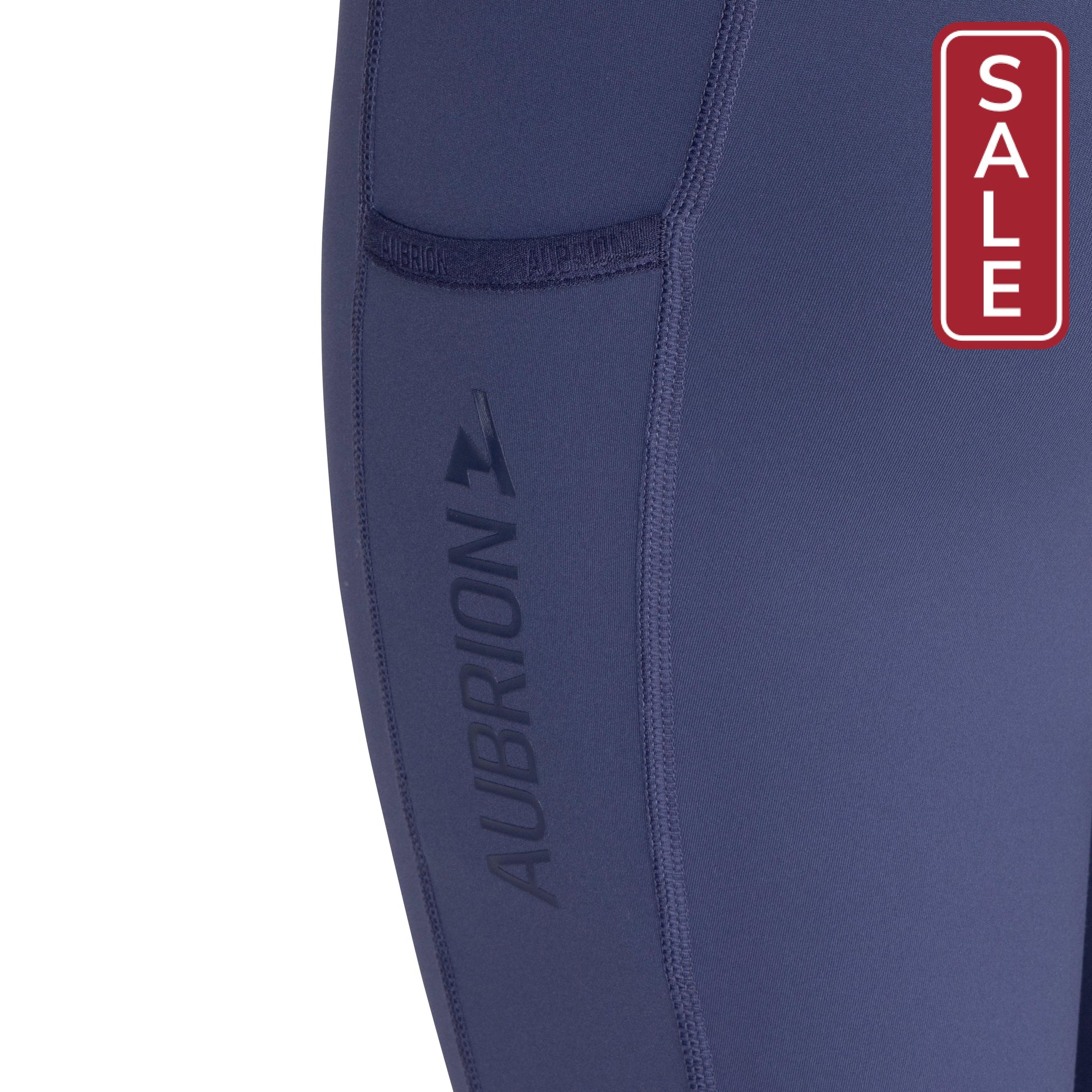 Shires Aubrion Kid's React Non-Stop Tights-Breeches-Pegasus-Haze-7-8 Years-Evolution Equestrian Co.