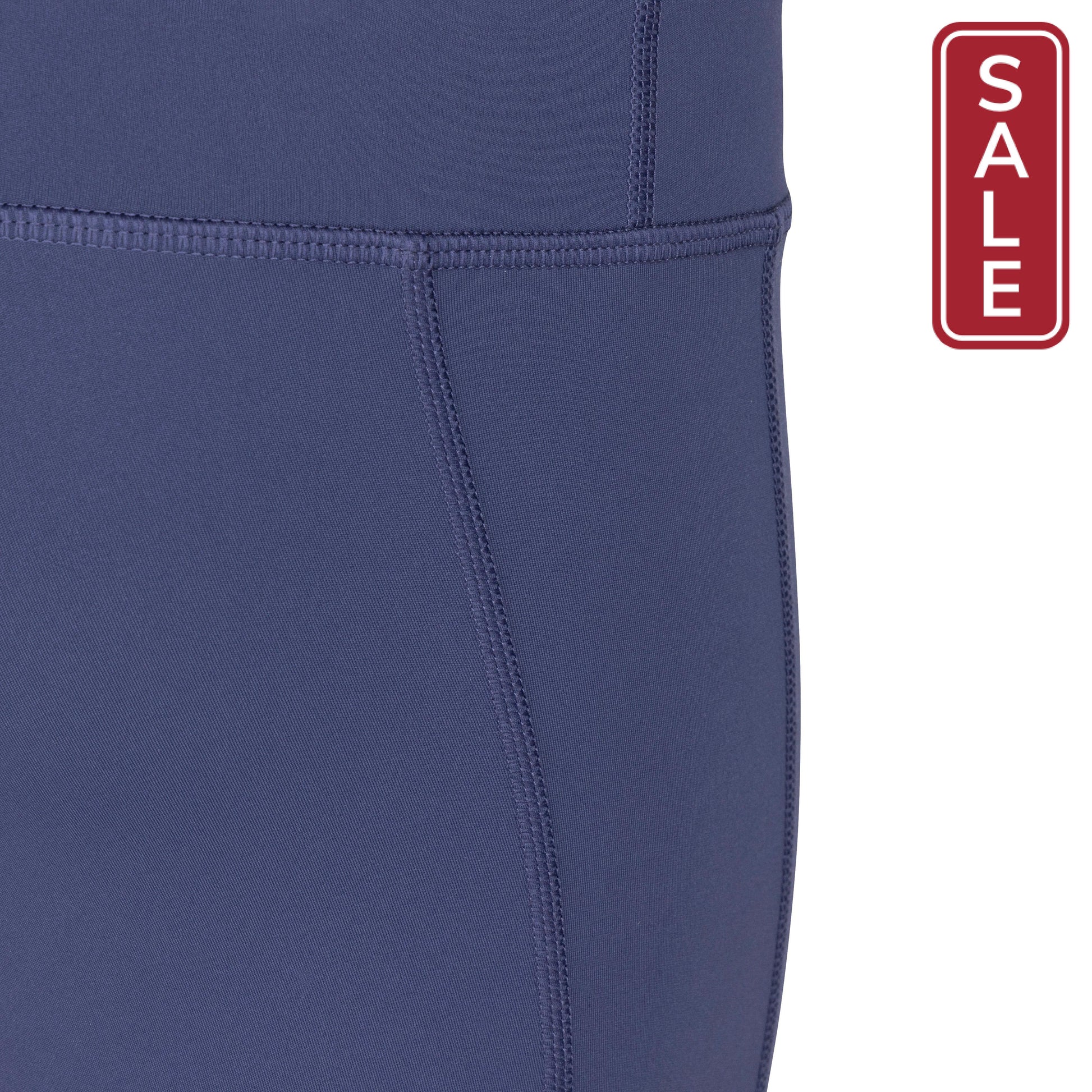 Shires Aubrion Kid's React Non-Stop Tights-Breeches-Pegasus-Haze-7-8 Years-Evolution Equestrian Co.