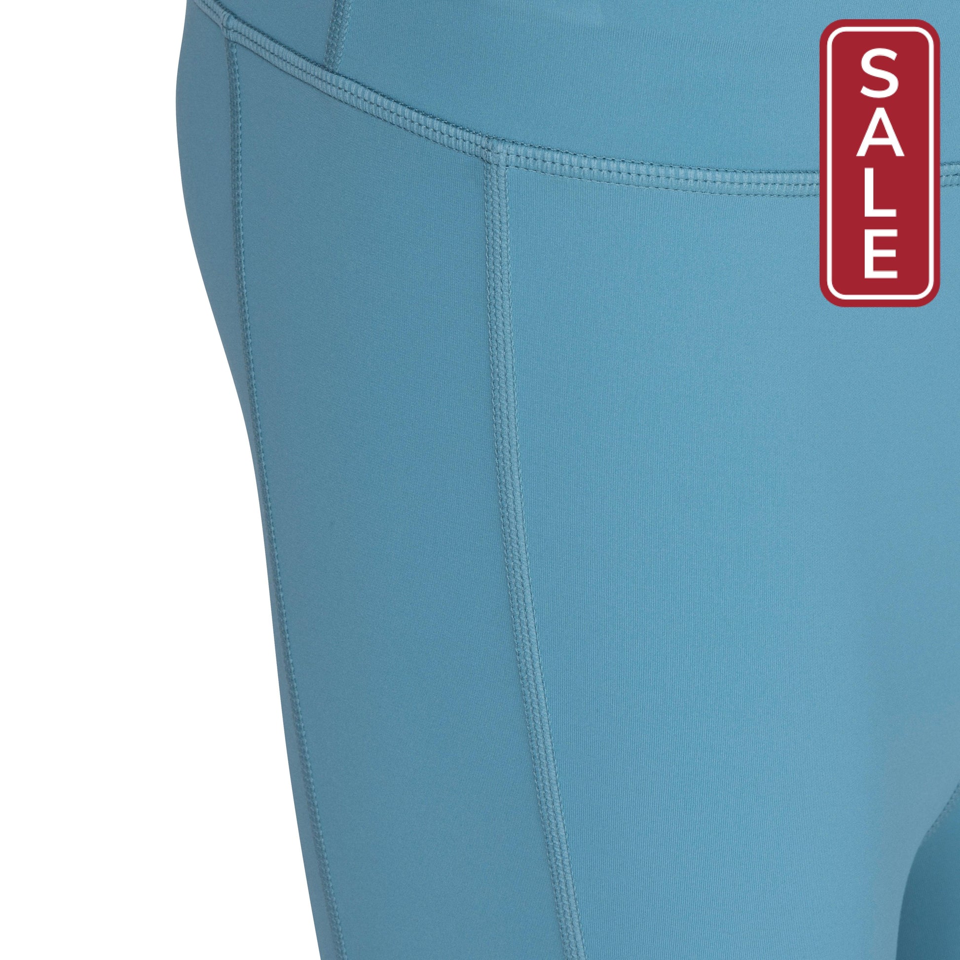 Shires Aubrion Kid's React Non-Stop Tights-Breeches-Pegasus-Haze-7-8 Years-Evolution Equestrian Co.