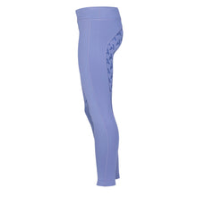Load image into Gallery viewer, Shires Aubrion Kids Shield Winter Riding Tights-Breeches-Pegasus-Sky Blue-7-8 Years Old-Evolution Equestrian Co.
