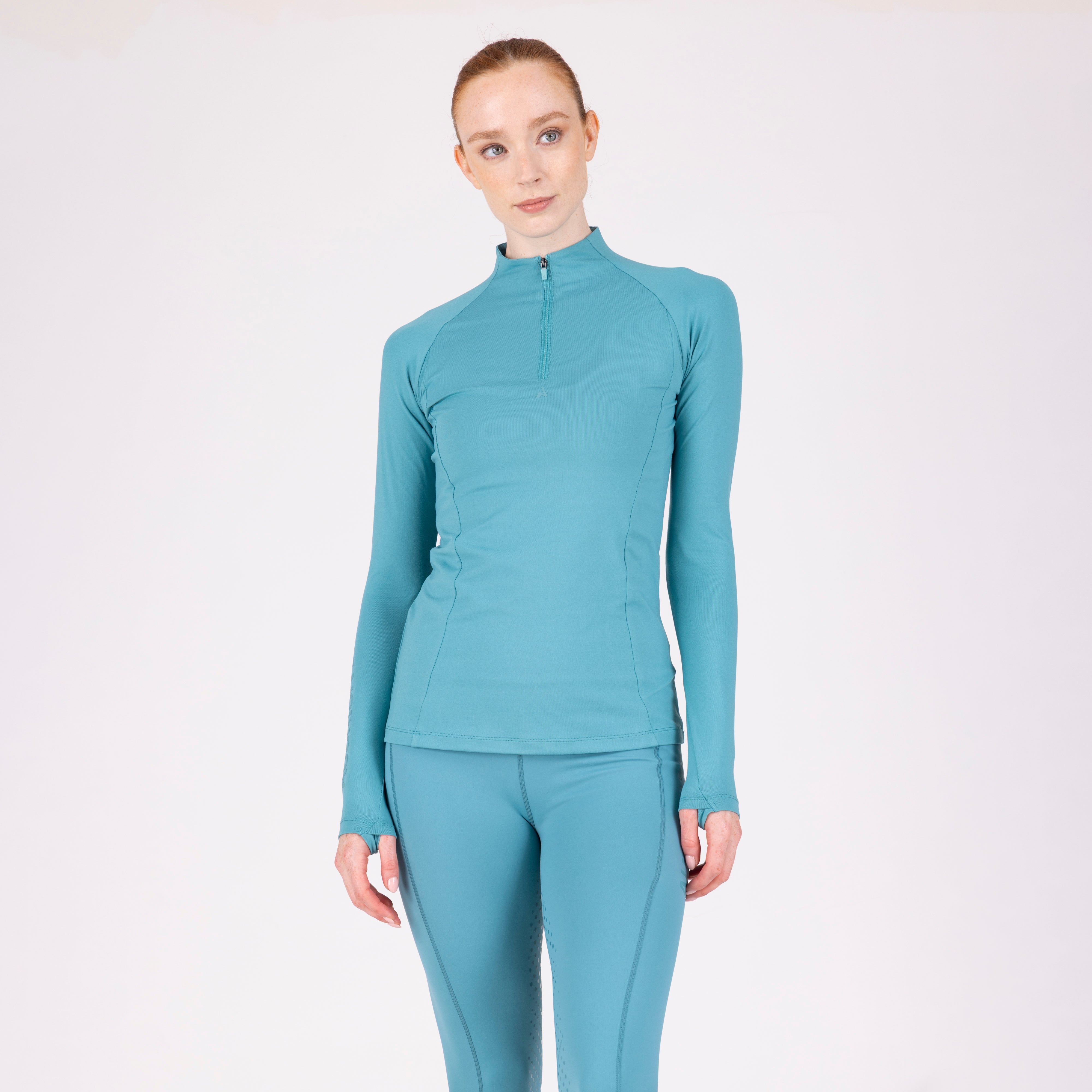 Shires Aubrion React Long Sleeve Shirt-Riding Shirts-Pegasus-Midnight-XXSmall-Evolution Equestrian Co.
