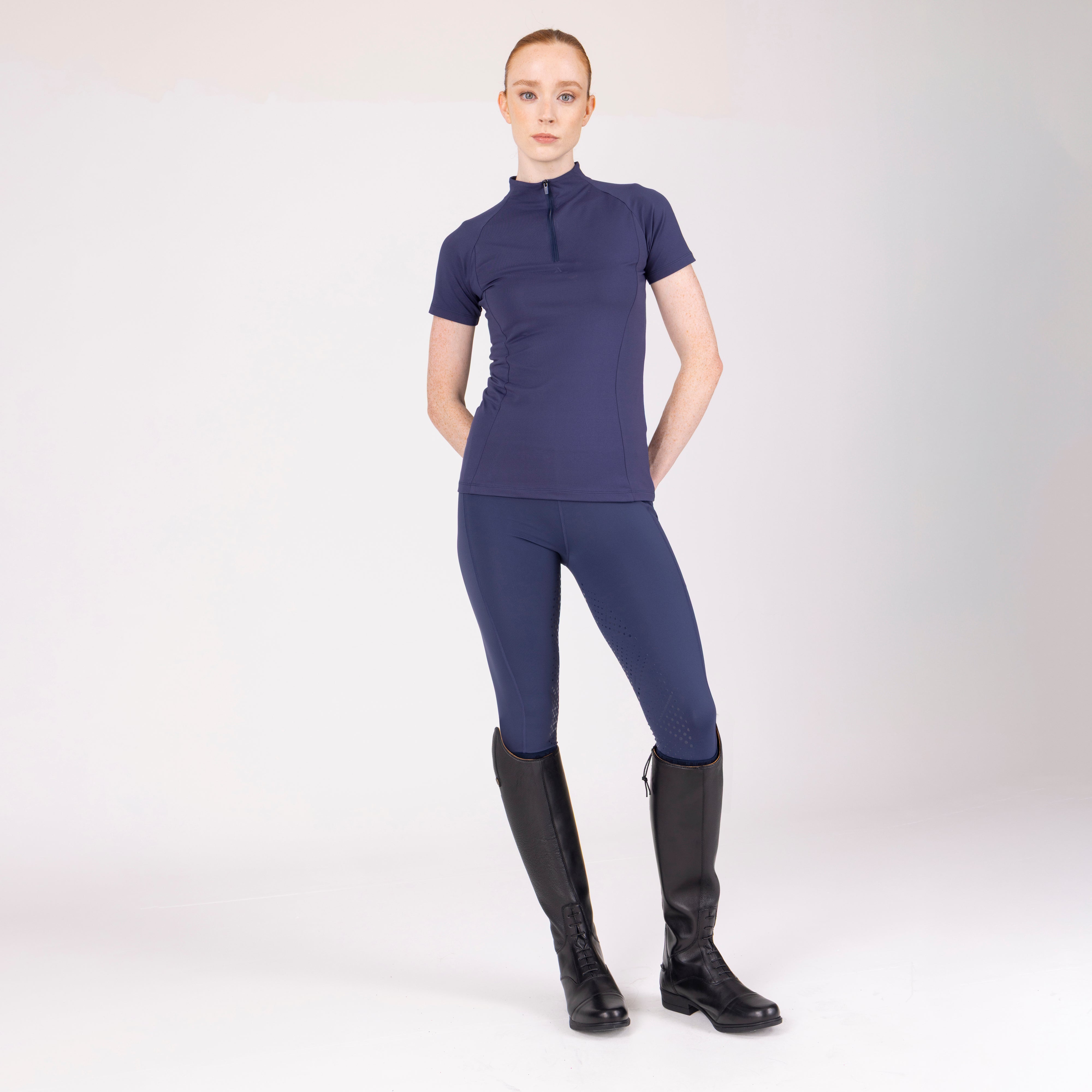 Shires Aubrion React Non Stop Riding Tights-Breeches-Pegasus-XXSmall-Evolution Equestrian Co.