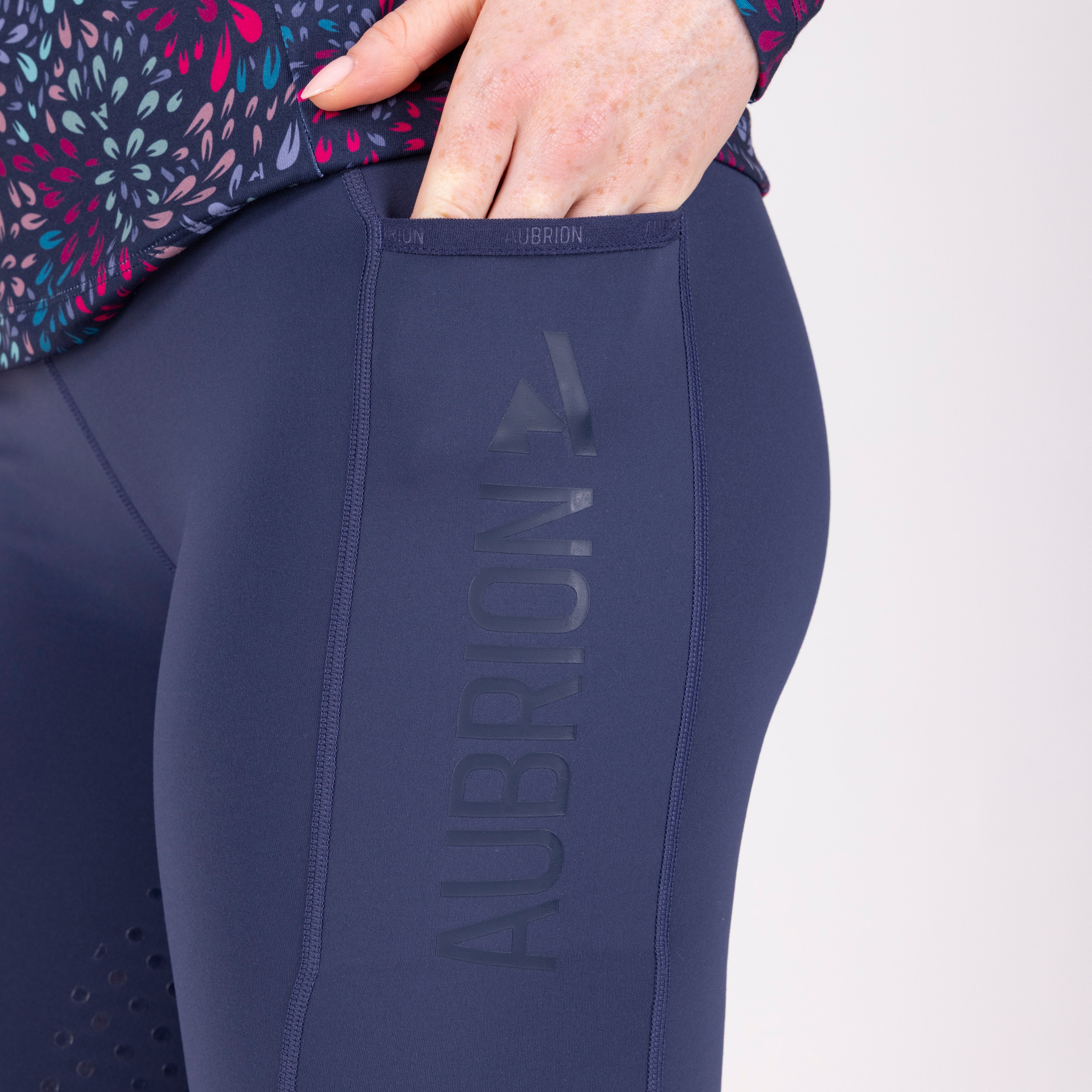 Shires Aubrion React Non Stop Riding Tights-Breeches-Pegasus-XXSmall-Evolution Equestrian Co.
