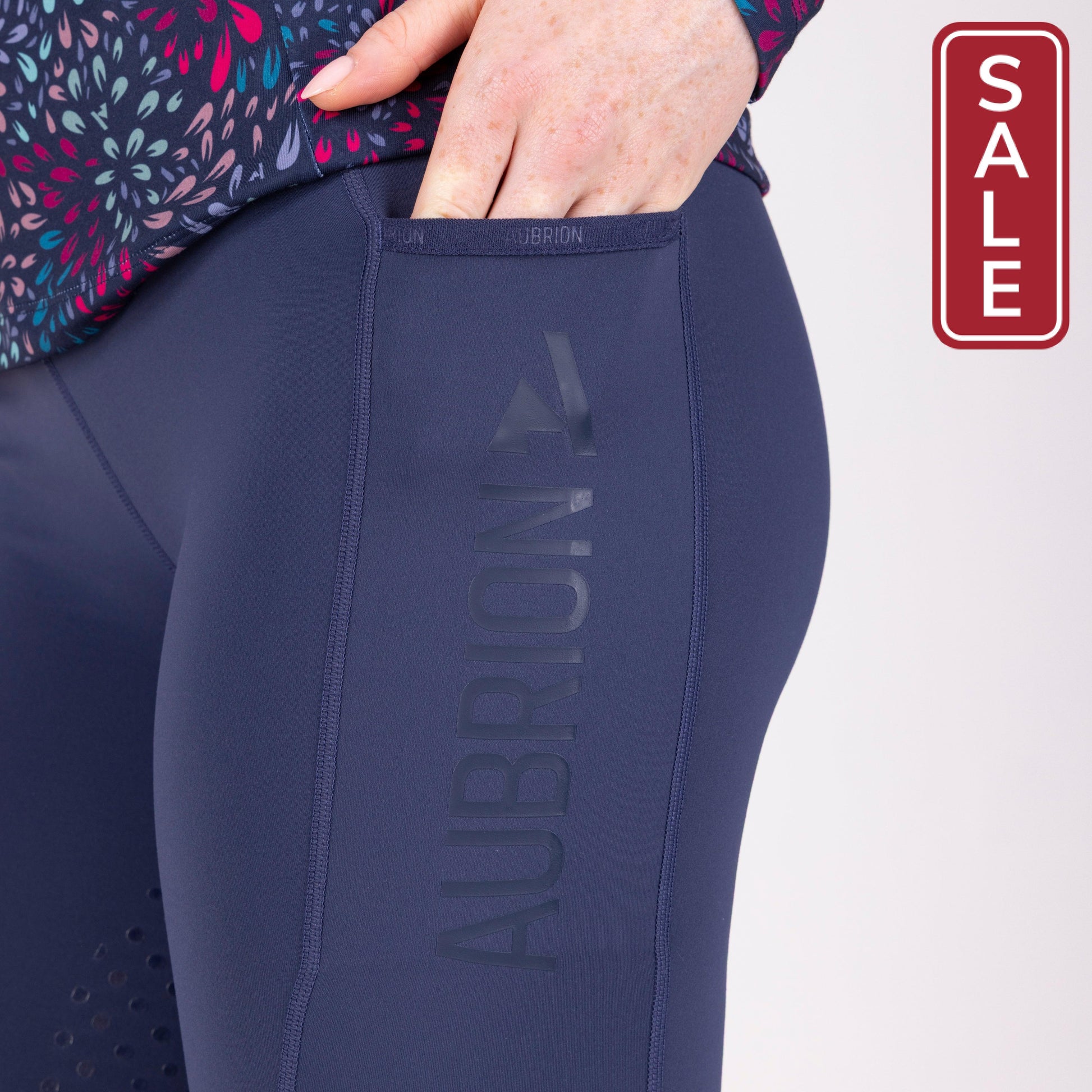 Shires Aubrion React Non Stop Riding Tights-Breeches-Pegasus-XXSmall-Evolution Equestrian Co.