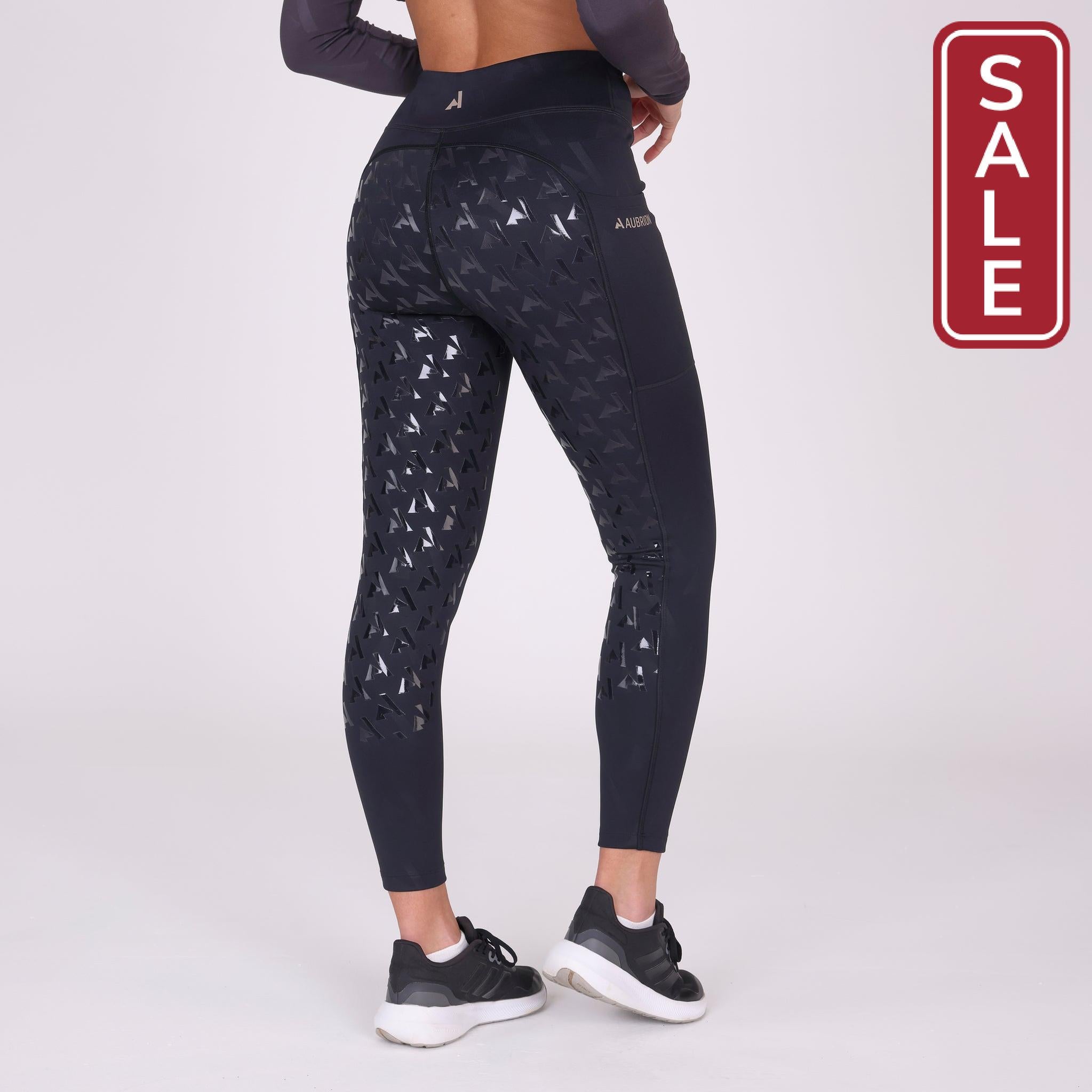 Shires Aubrion React Winter Riding Tights-Breeches-Pegasus-XXSmall-Evolution Equestrian Co.