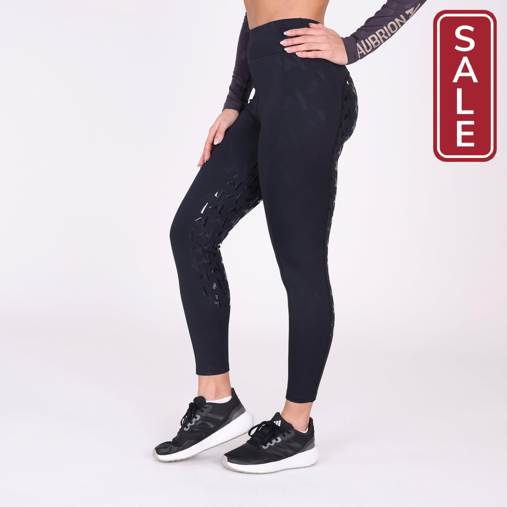 Shires Aubrion React Winter Riding Tights-Breeches-Pegasus-XXSmall-Evolution Equestrian Co.