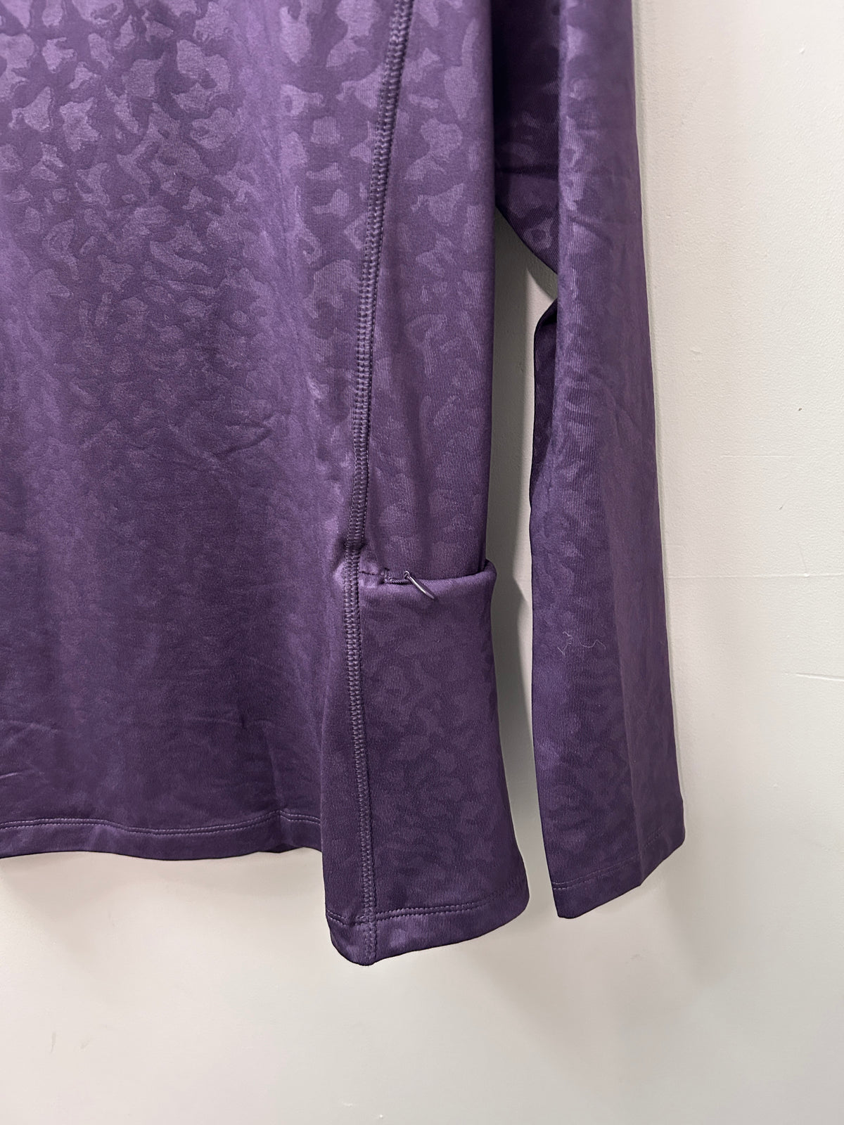 Shires Aubrion Revive Long Sleeve Base Layer Purple XLarge-Riding Shirts-Consignment-Evolution Equestrian Co.