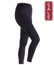 Shires Aubrion Shield Winter Riding Tights-Riding Clothes-Pegasus-Ink-XXSmall-Evolution Equestrian Co.