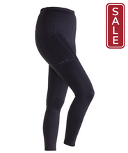 Load image into Gallery viewer, Shires Aubrion Shield Winter Riding Tights-Riding Clothes-Pegasus-Ink-XXSmall-Evolution Equestrian Co.
