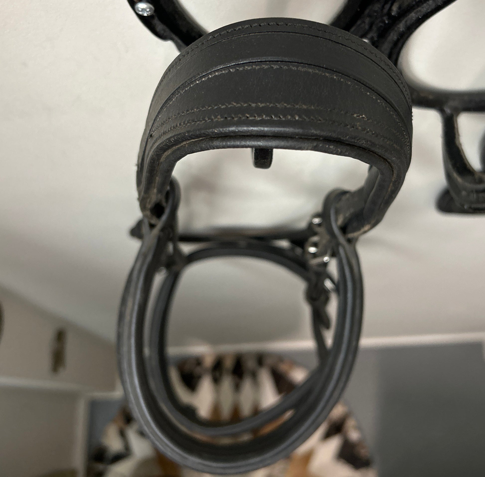 Shires Dressage Bridle Black Full-Bridle-Consignment-Evolution Equestrian Co.