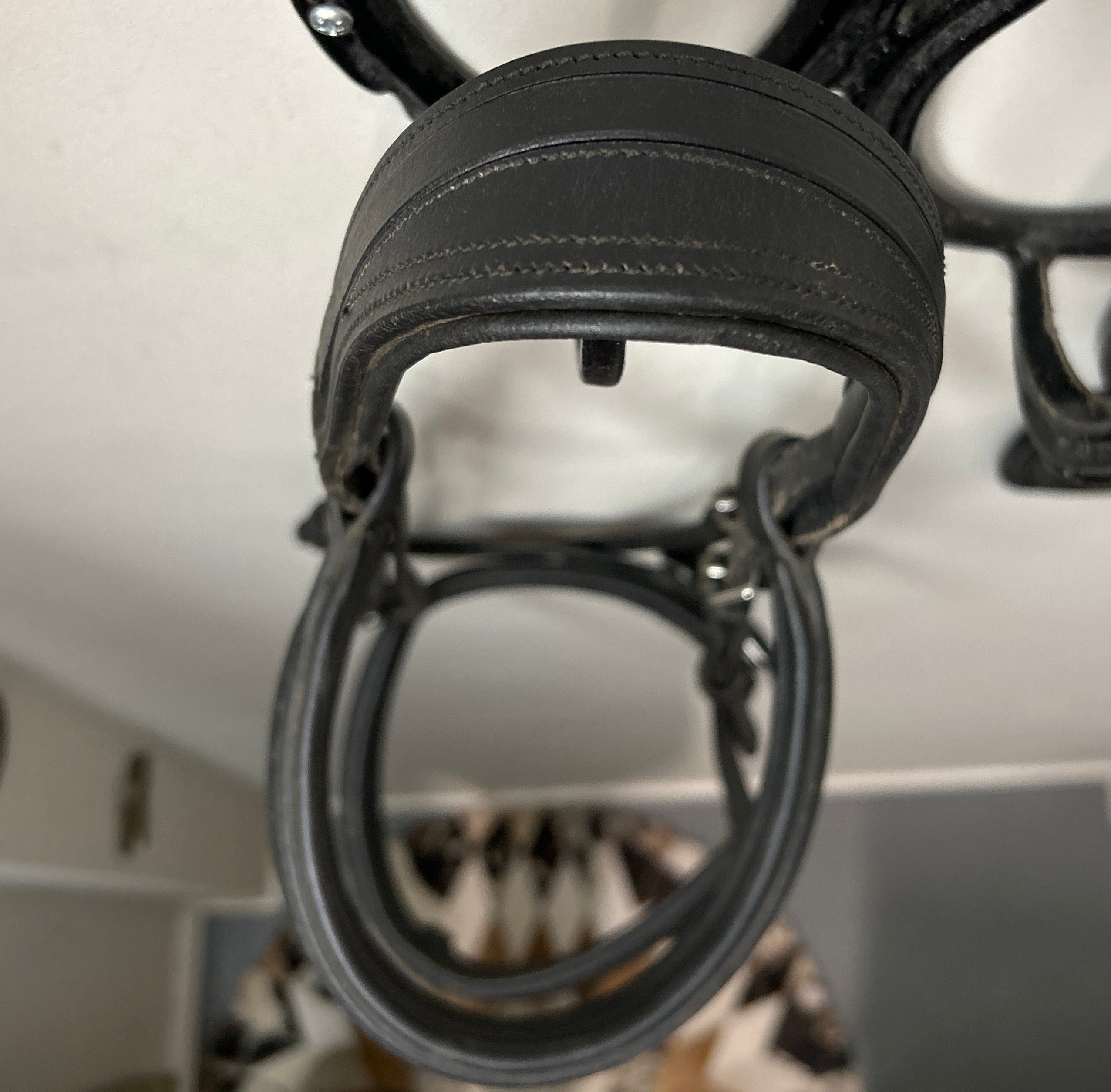 Shires Dressage Bridle Black Full-Bridle-Consignment-Evolution Equestrian Co.