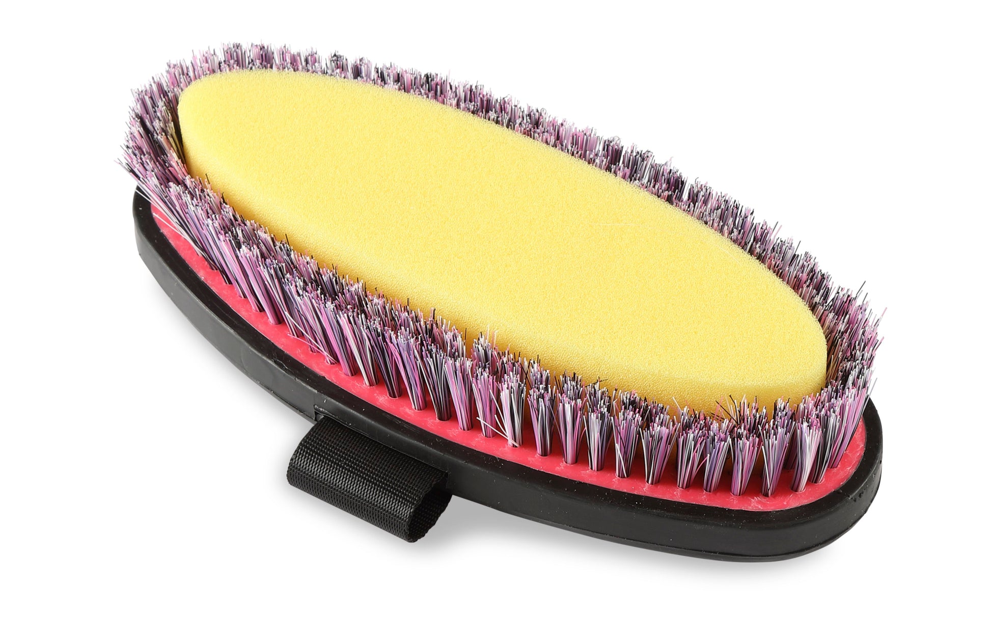 Shires EZI-Groom Grip Body Wash Brush-Horse Brush-Pegasus-Lime Green-Evolution Equestrian Co.