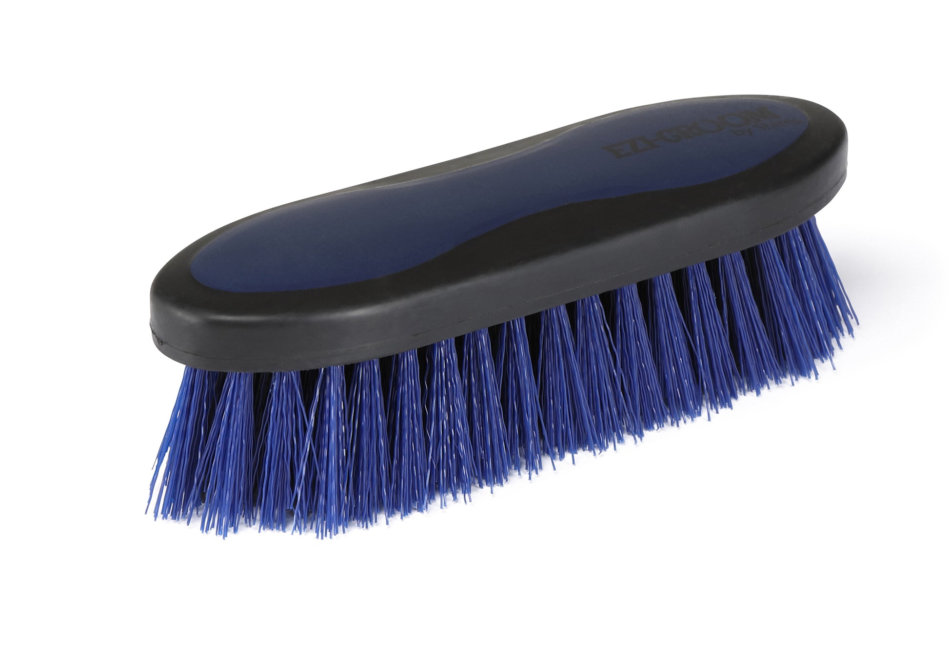 Shires EZI-Groom Large Dandy Brush-Horse Brush-Pegasus-Blue-Evolution Equestrian Co.