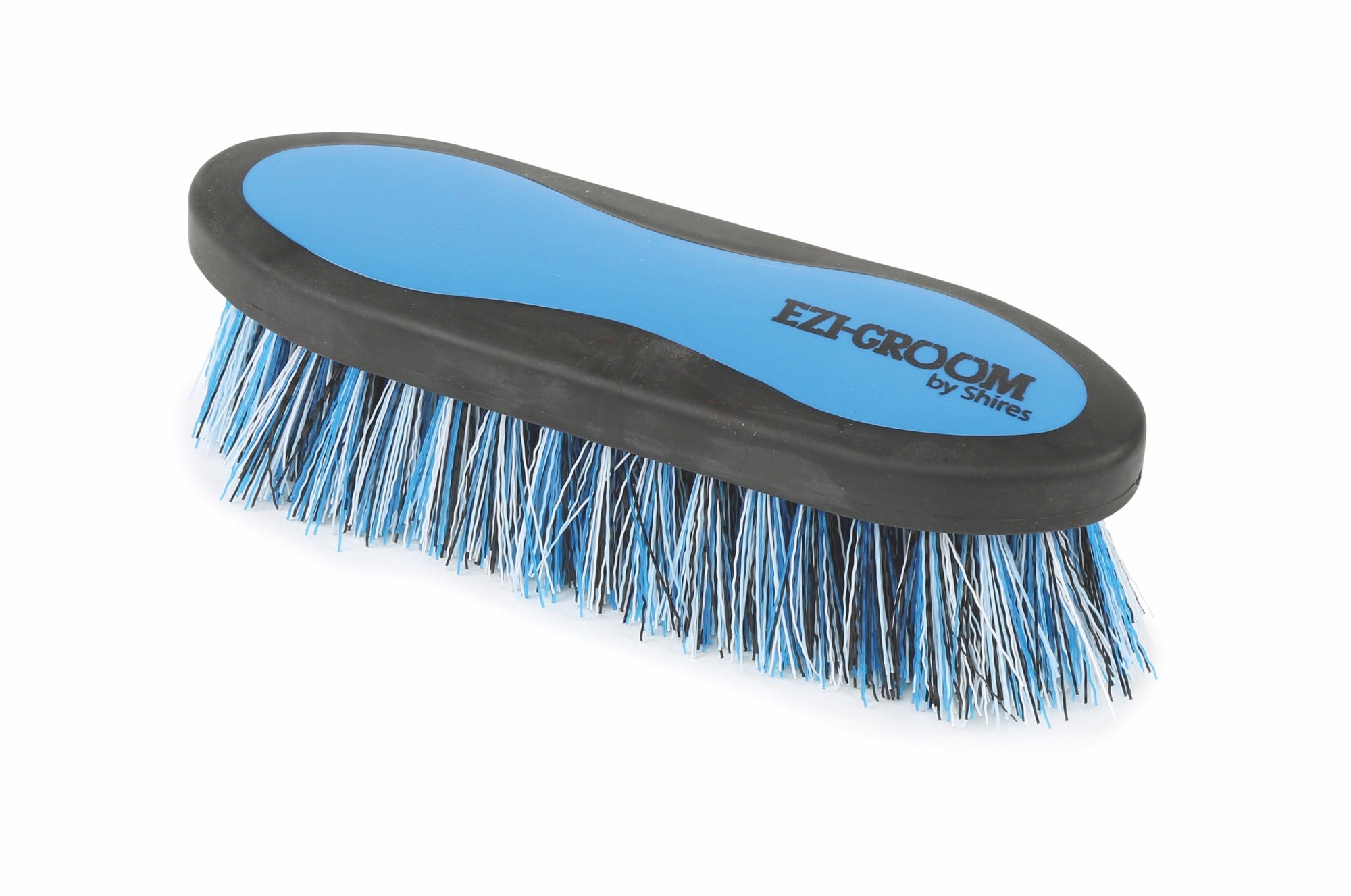 Shires EZI-Groom Large Dandy Brush-Horse Brush-Pegasus-Blue-Evolution Equestrian Co.