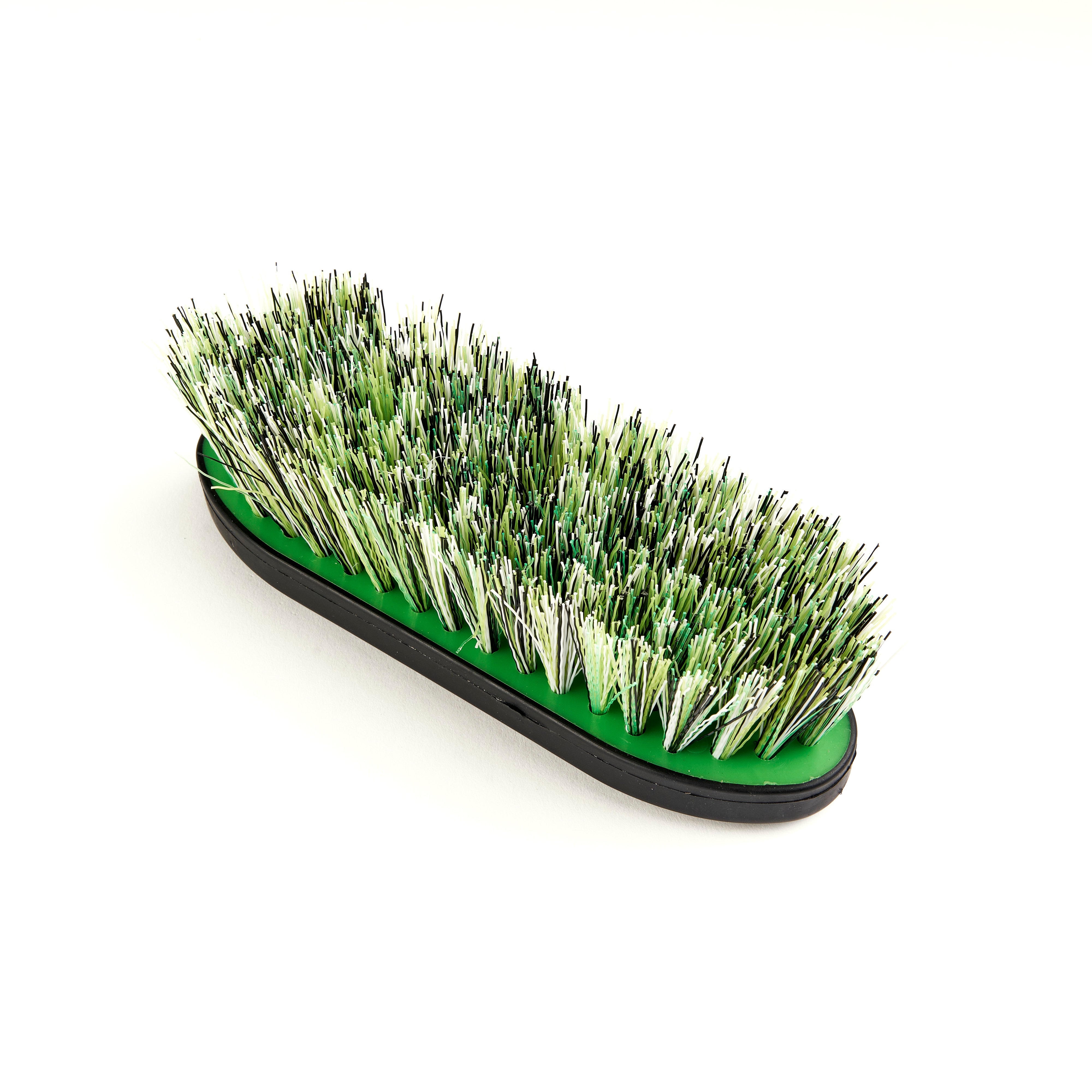 Shires EZI-Groom Large Dandy Brush-Horse Brush-Pegasus-Blue-Evolution Equestrian Co.