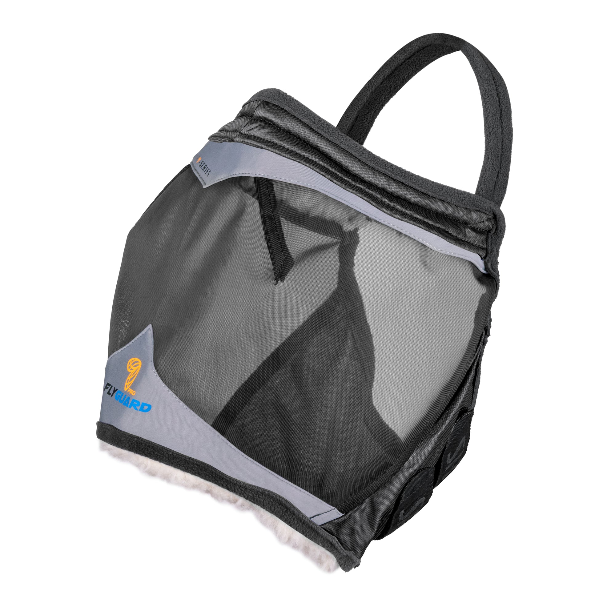 Shires Fine Mesh Earless Fly Mask-Fly Mask-Pegasus-Small Pony-Jet Black-Evolution Equestrian Co.